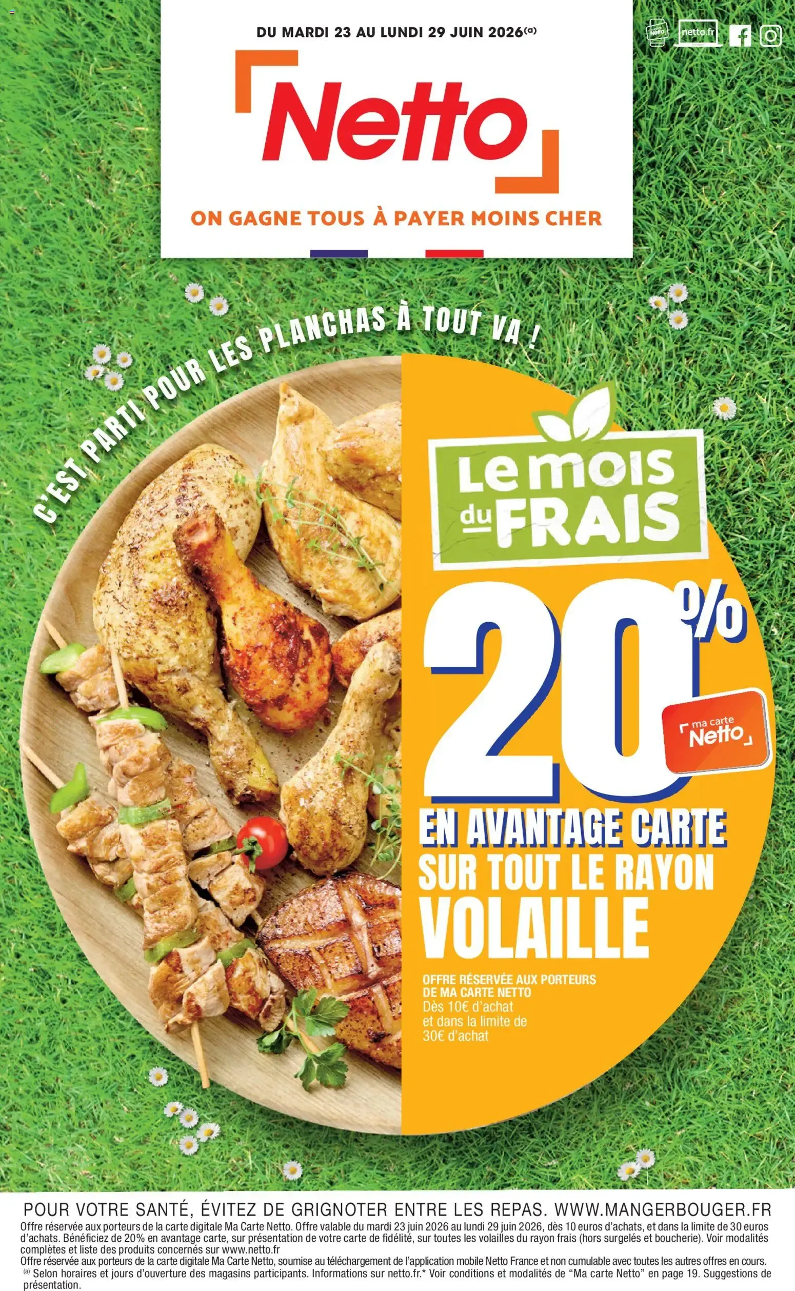 Netto catalogue à partir du 23/06/2026 - promo en ligne