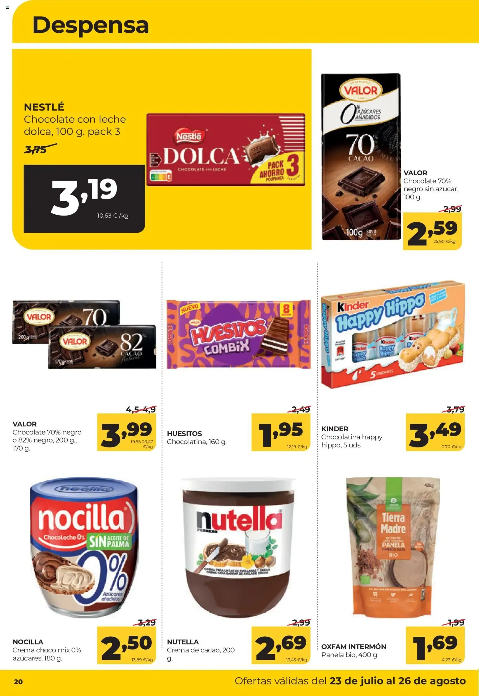 Catálogo de Alimerka folleto Asturias del 23/07/2026 | Catálogo 23 de julio al 26 de agosto 2026 - Página 20