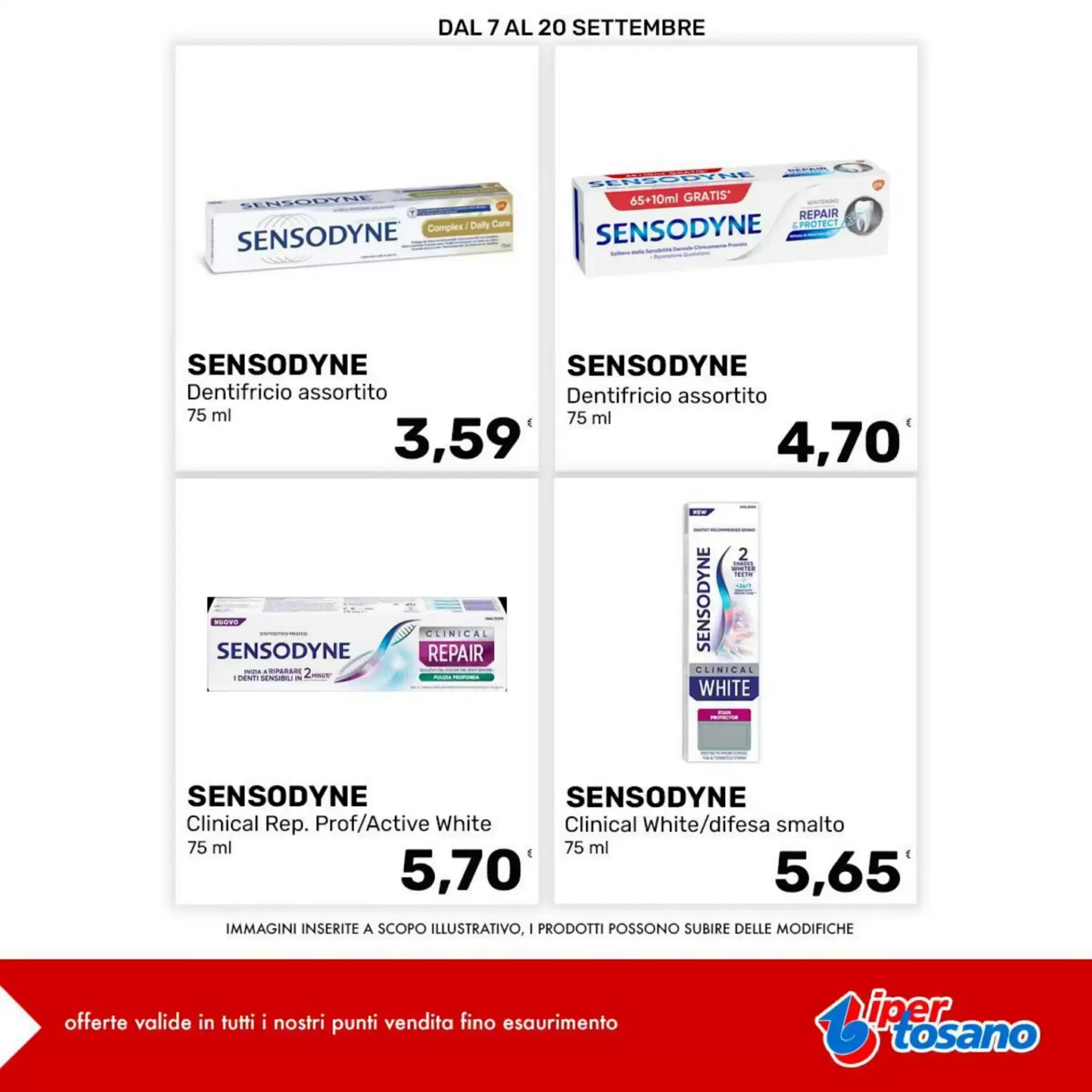 Volantino Iper Tosano settimana 38