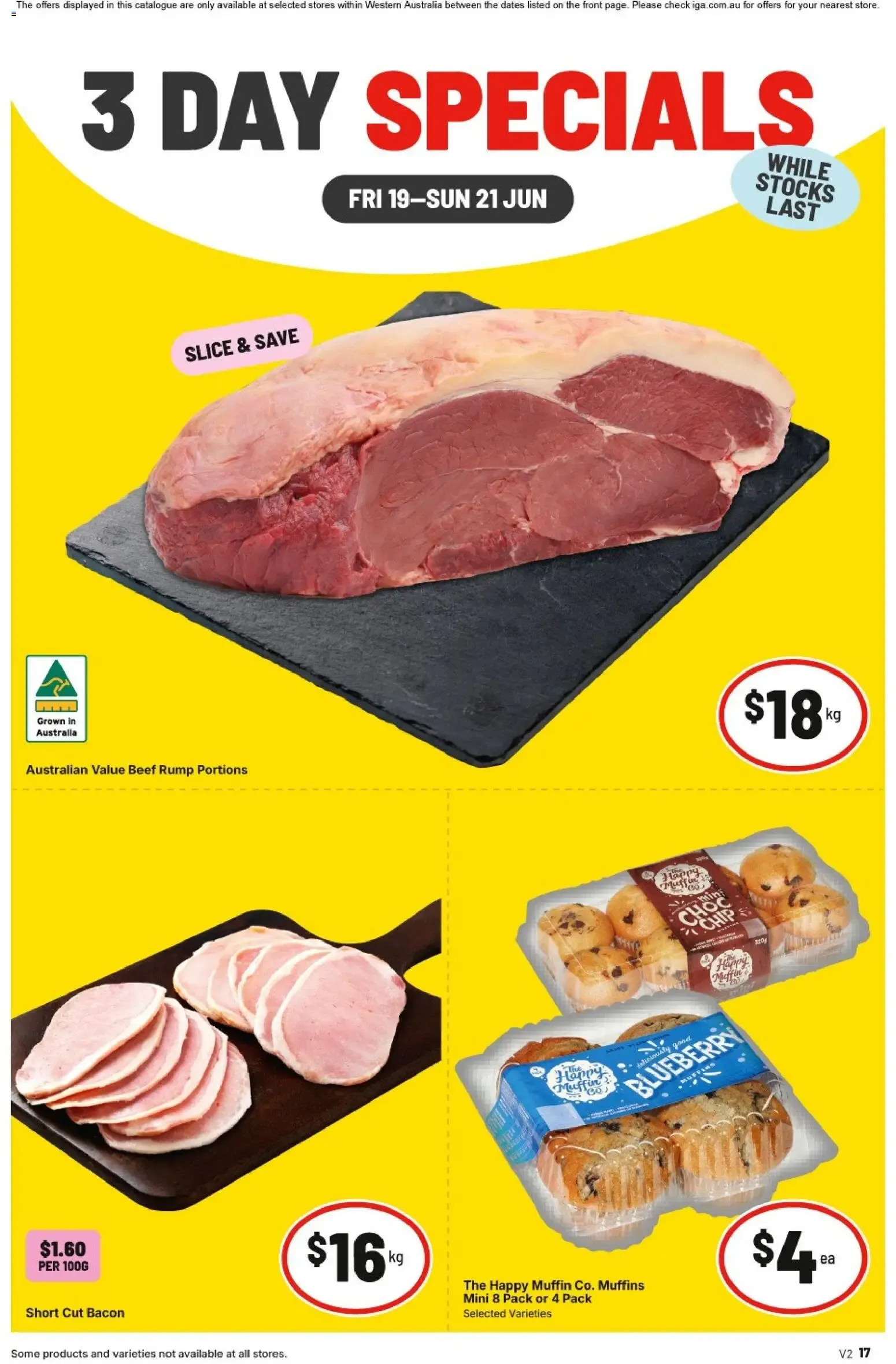 3 Day Specials - Catalogue valid from 19 June to 21 June 2026 - page 1