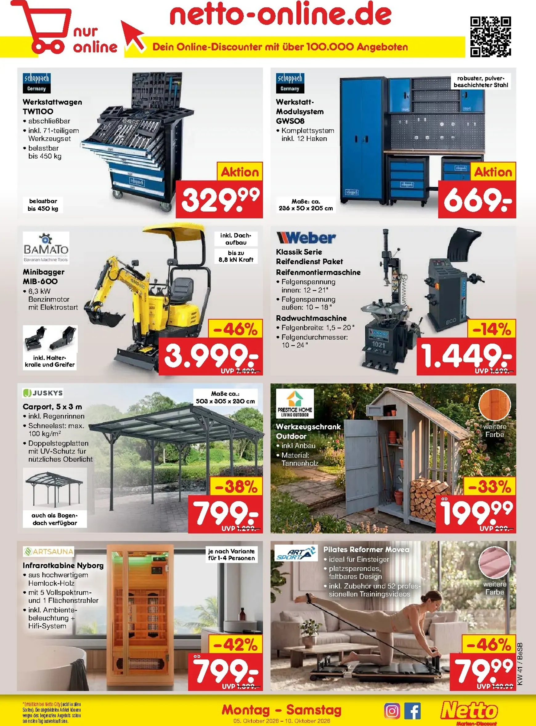 Netto Marken Discount Prospekt – von Montag 05.10.2026 bis Samstag 10.10.2026 von 5. Oktober bis 10. Oktober 2026 - Prospekt seite 52