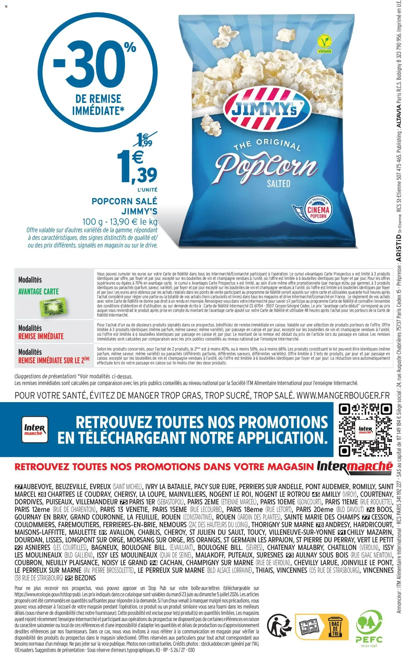 Intermarché - Le match se joue aussi autour de la table! du 23 juin au 5 juillet 2026 - Catalogue page 8
