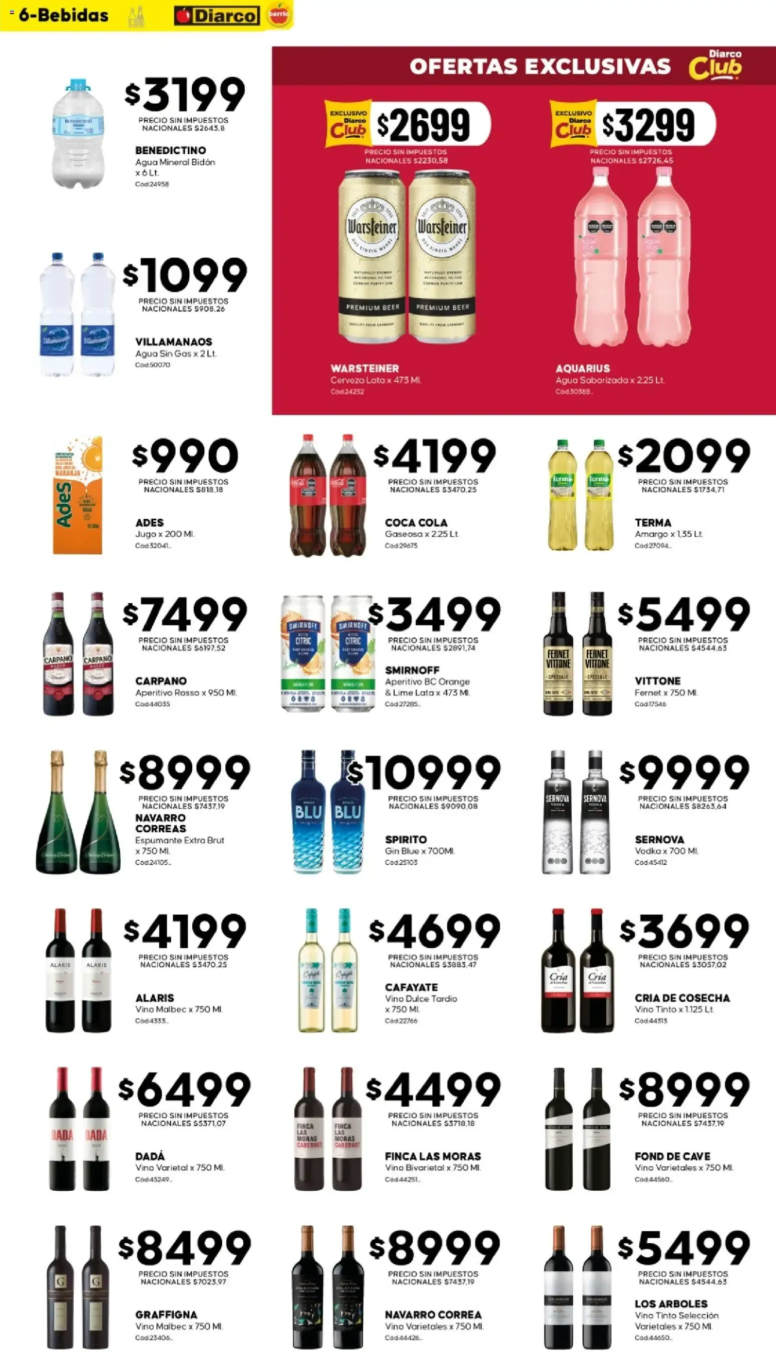 Ofertas de Diarco Ofertas 28 de septiembre al 2 de octubre 2026 - Página 6 del catálogo