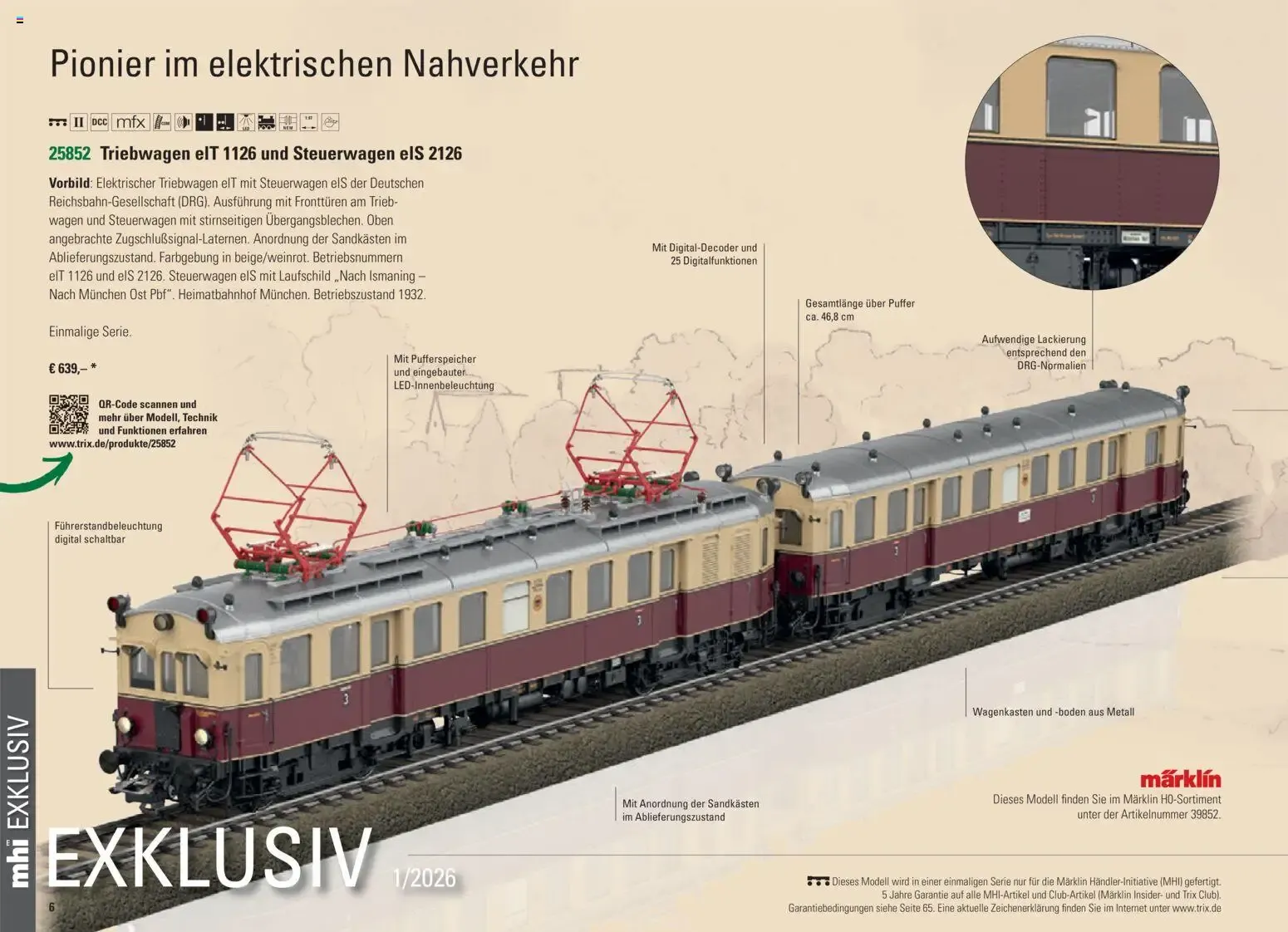 Trix H0 Neuheiten 2026 von 1. Januar bis 31. Dezember 2026 - Prospekt seite 8