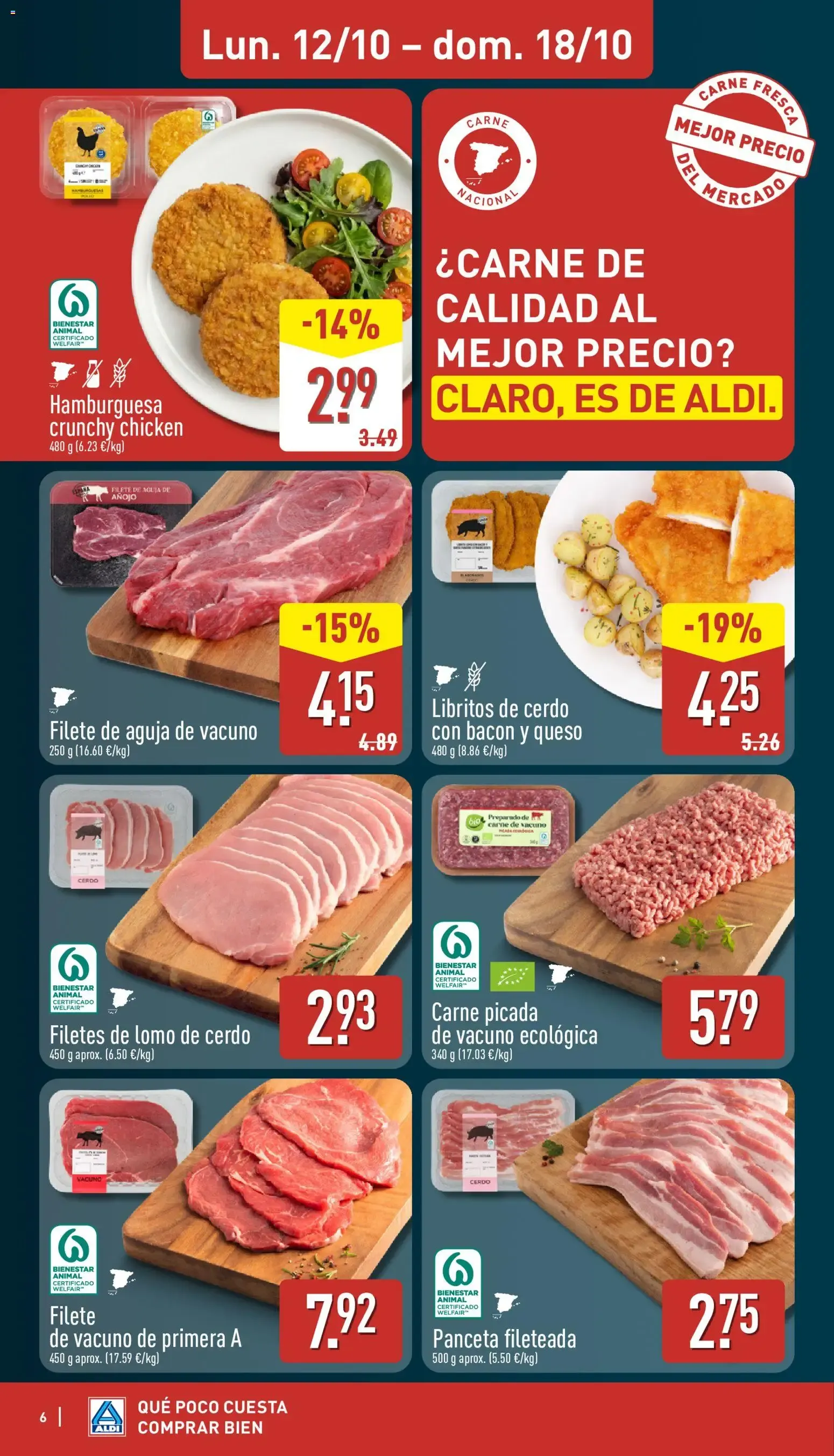 Catálogo de Máxima frescura. Mínimo precio. Es de ALDI. 12 de octubre al 18 de octubre 2026 - Página 6