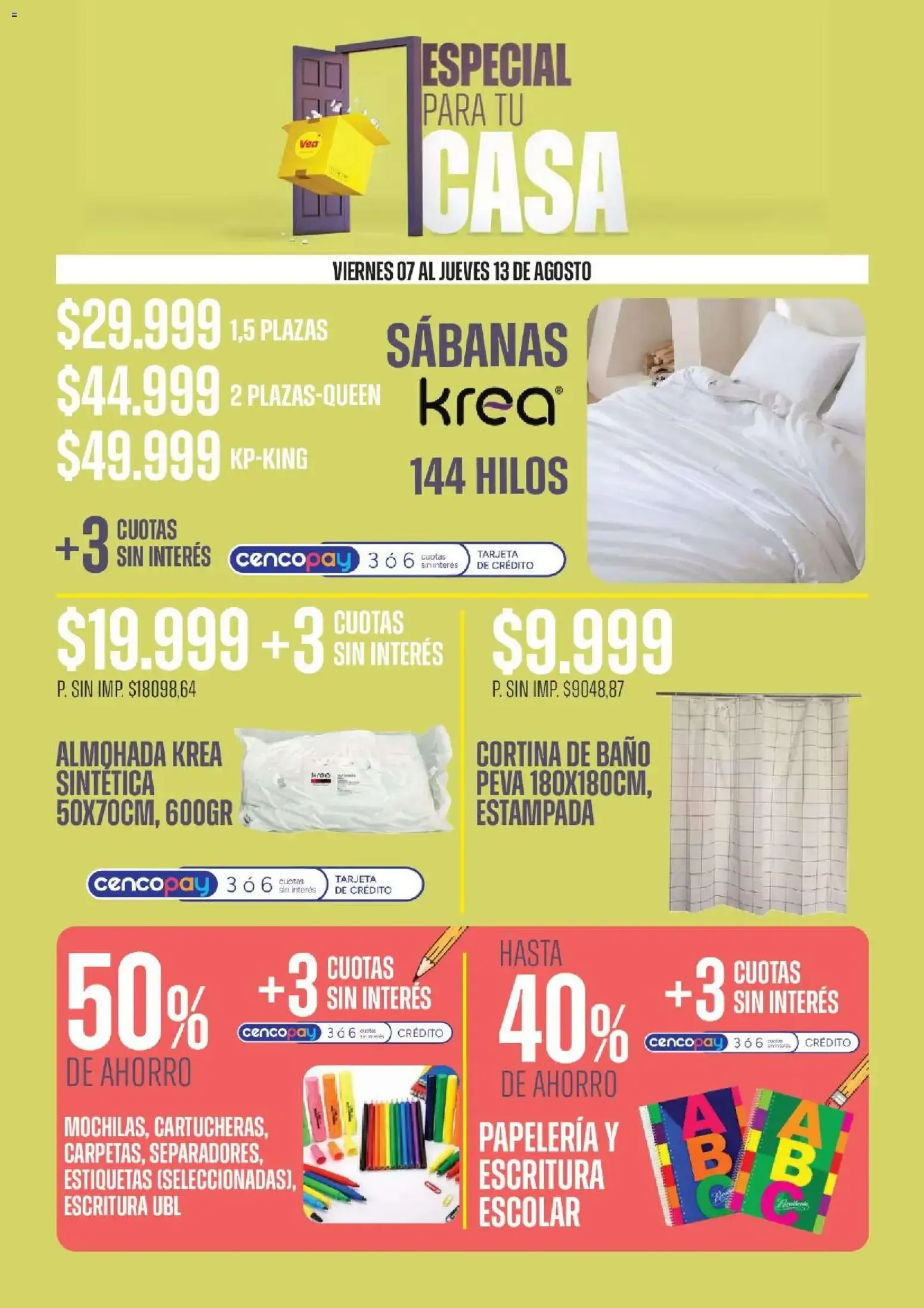Ofertas de Vea - Especial para tu casa del 07/08/2026 - 12/08/2026 7 de agosto al 12 de agosto 2026 - Página 7 del catálogo