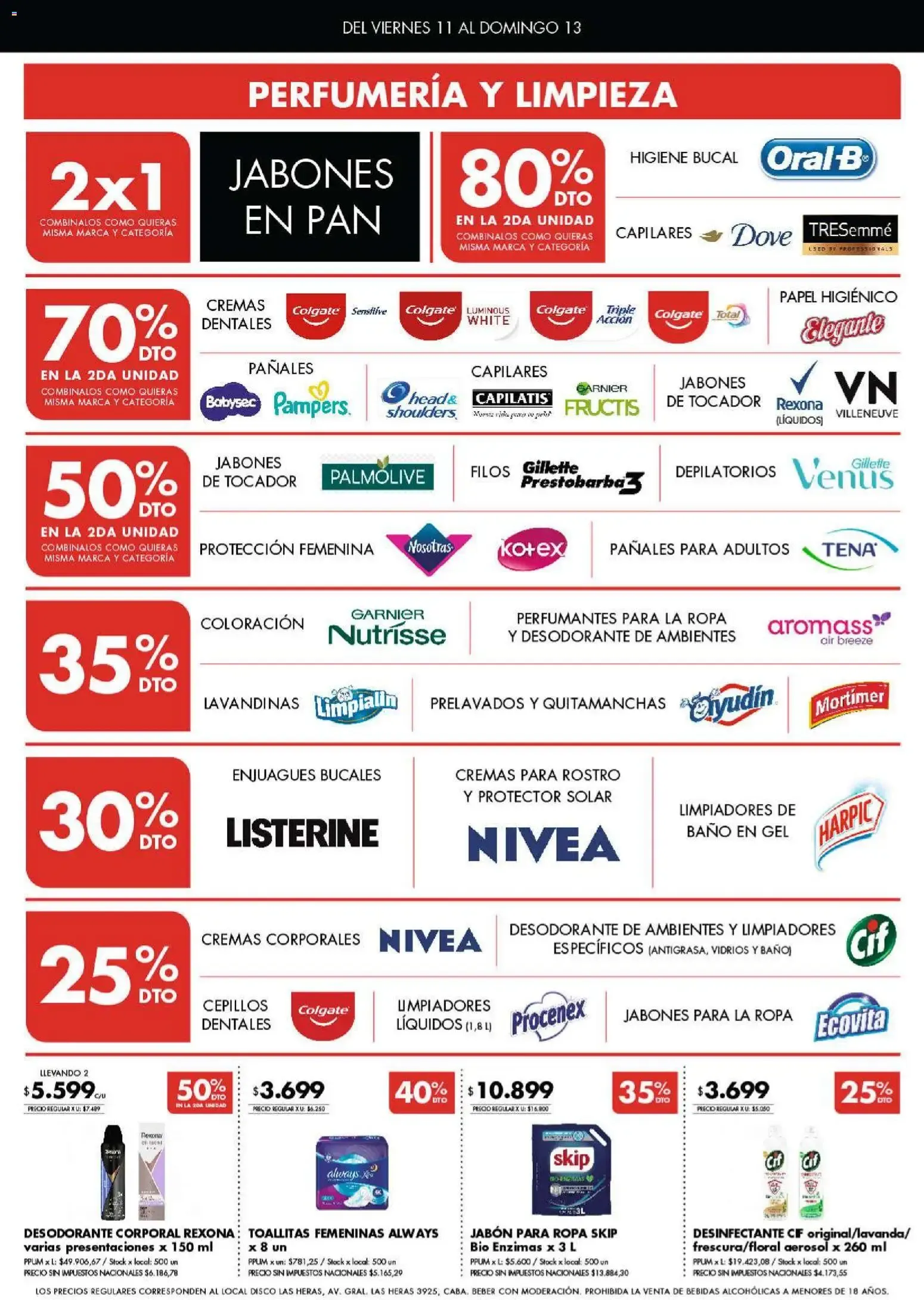 Ofertas de Disco - Ofertas | Córdoba del 11/09/2026 - 13/09/2026 11 de septiembre al 13 de septiembre 2026 - Página 6 del catálogo