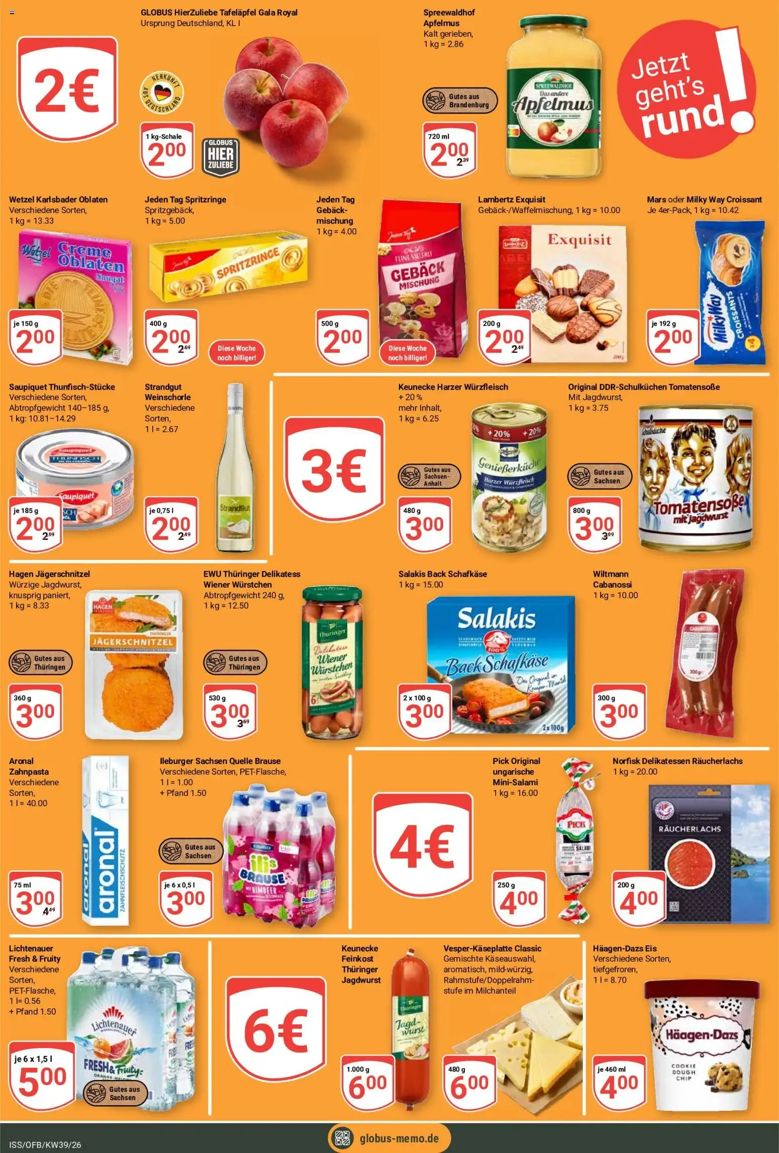 Globus Prospekt (ab 21.09.2026) » Angebote online von 21. September bis 26. September 2026 - Prospekt seite 26