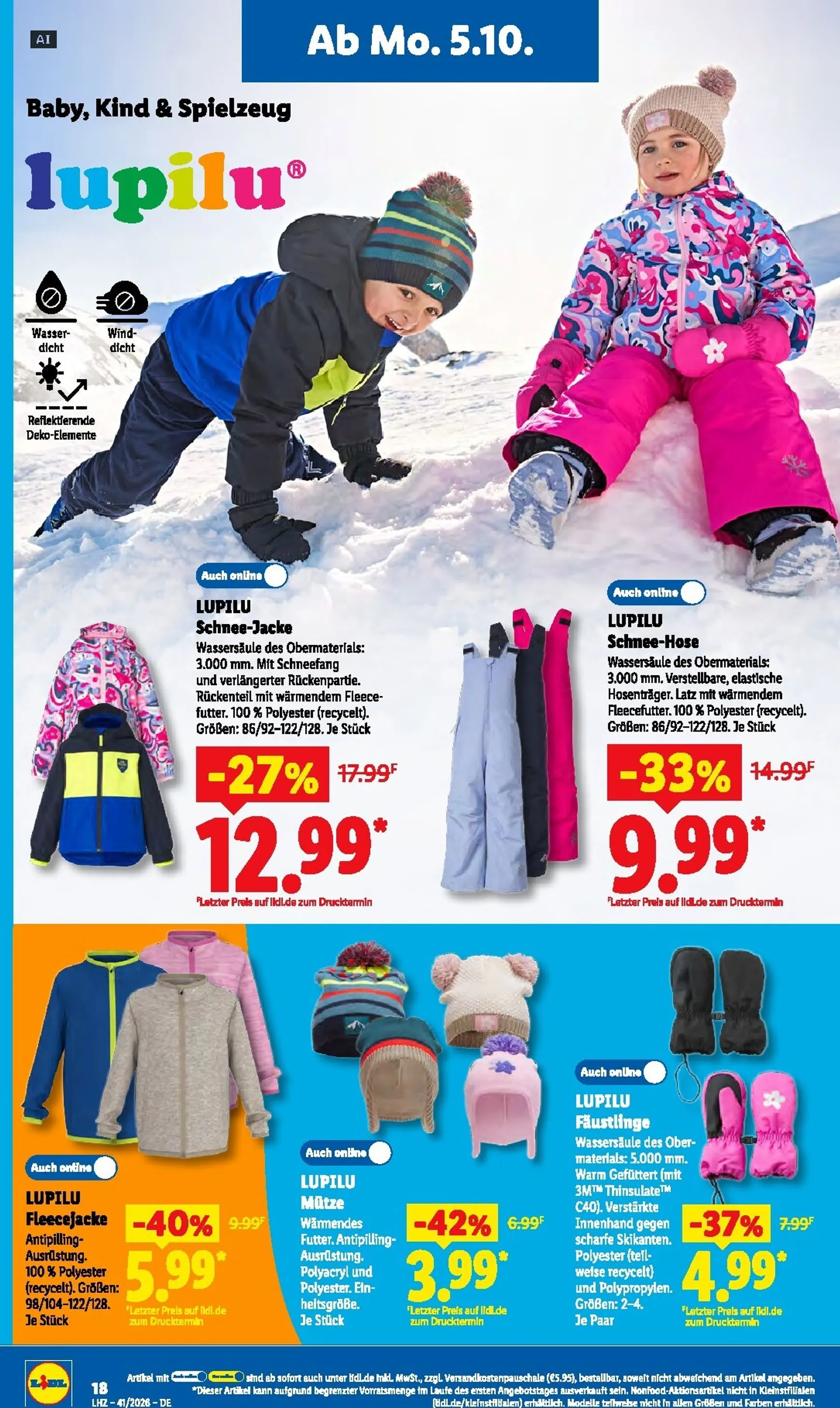 Lidl Prospekt nächste Woche – von Montag 05.10.2026 bis Samstag 10.10.2026 von 5. Oktober bis 10. Oktober 2026 - Prospekt seite 37