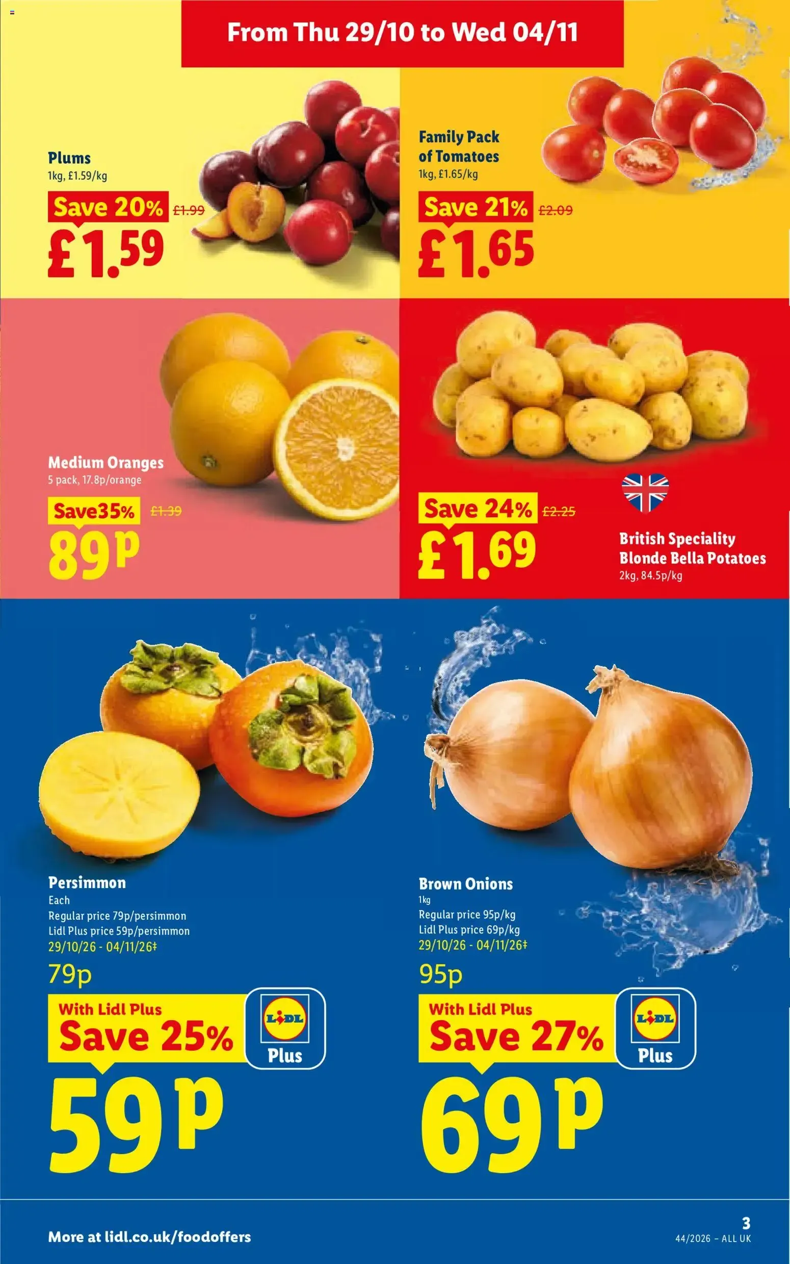 Weekly offers Lidl Wales (29/10/2026 - 04/11/2026) - Offers Online from 29 October to 4 November 2026 - Catalogue Page 3