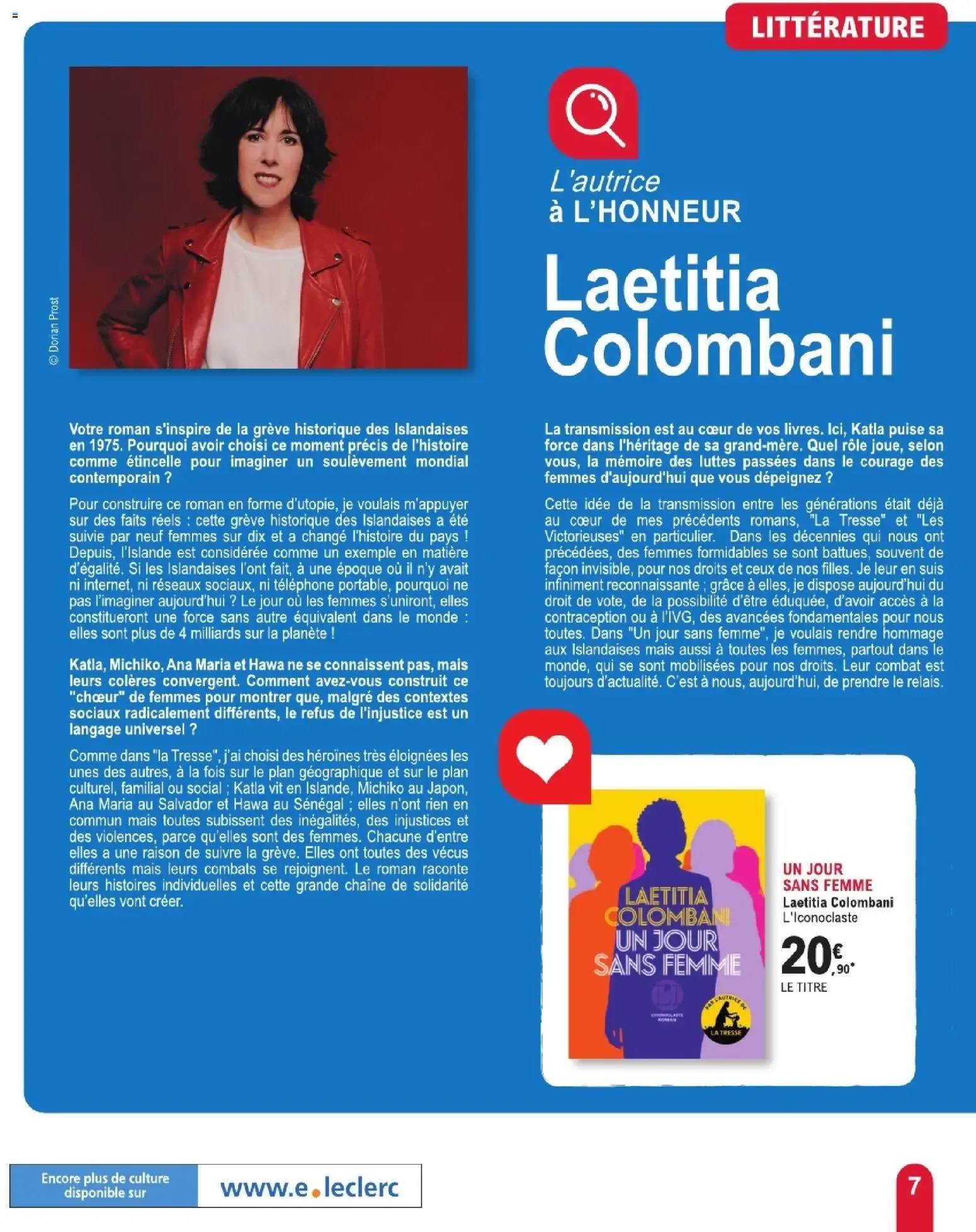 CULTURISSIMO du 9 juin au 27 juin 2026 - Catalogue page 7