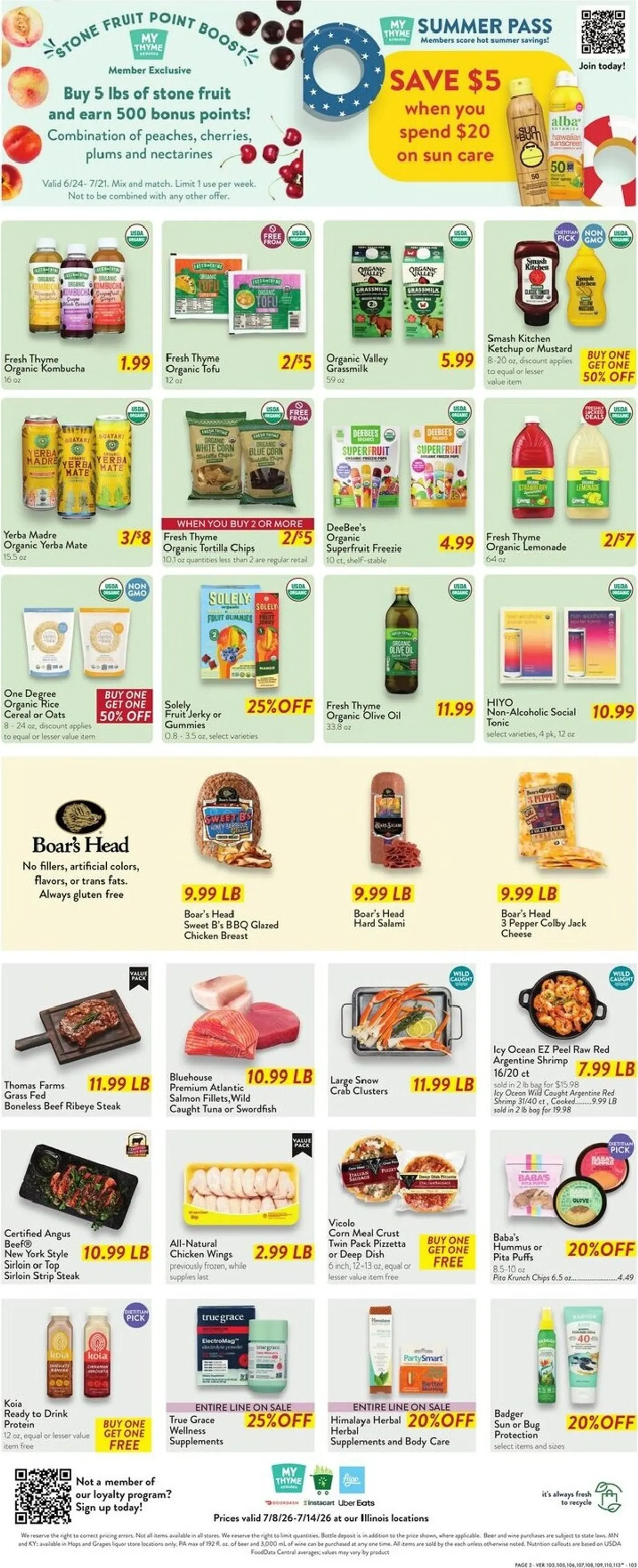 Weekly ad Limited Thyme Sale! from July 9 to July 14 2026 - Page 4