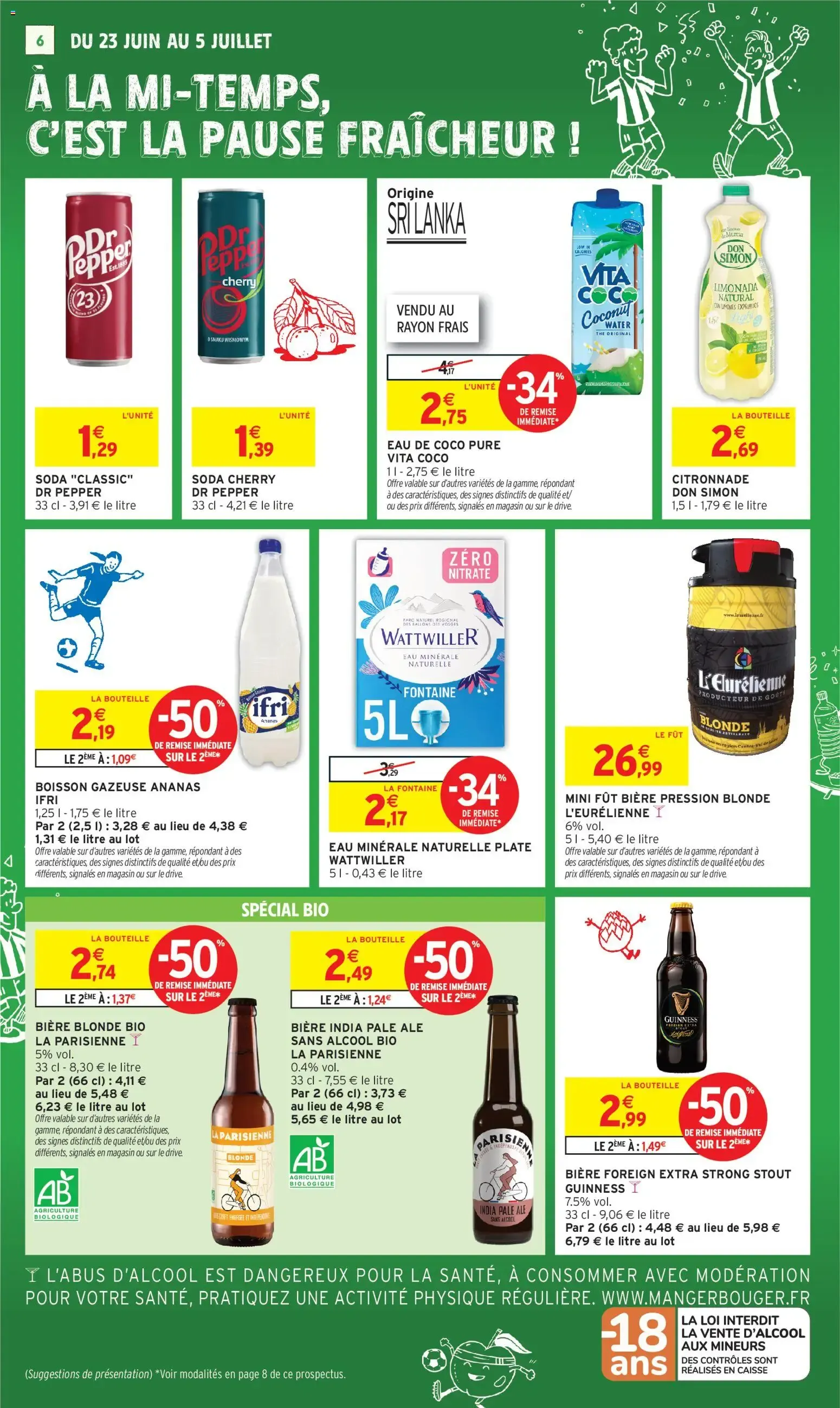 Intermarché - Le match se joue aussi autour de la table! du 23 juin au 5 juillet 2026 - Catalogue page 6