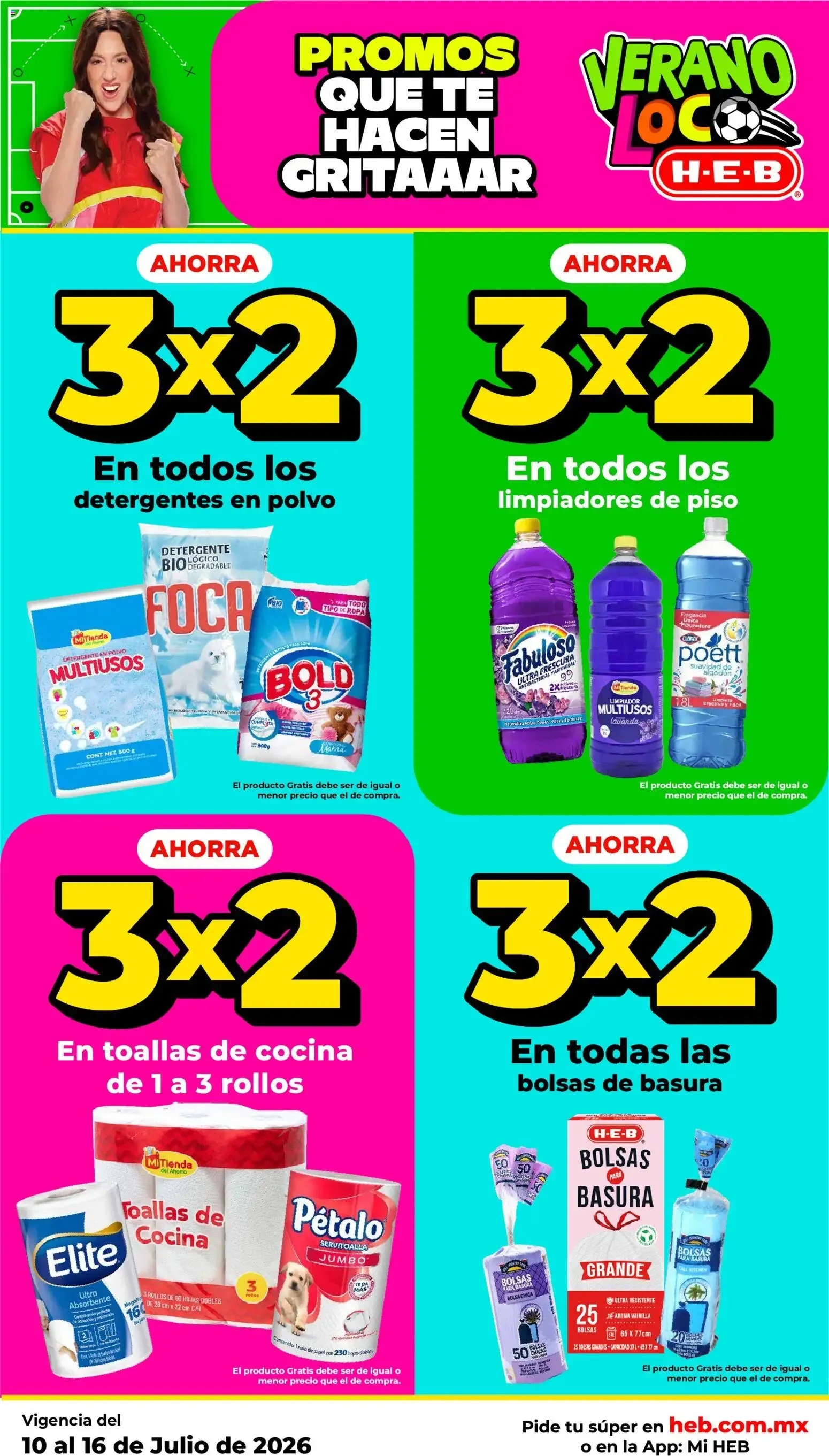 Catálogo de Verano Loco H-E-B 10 de julio al 16 de julio 2026 - Pagina 5