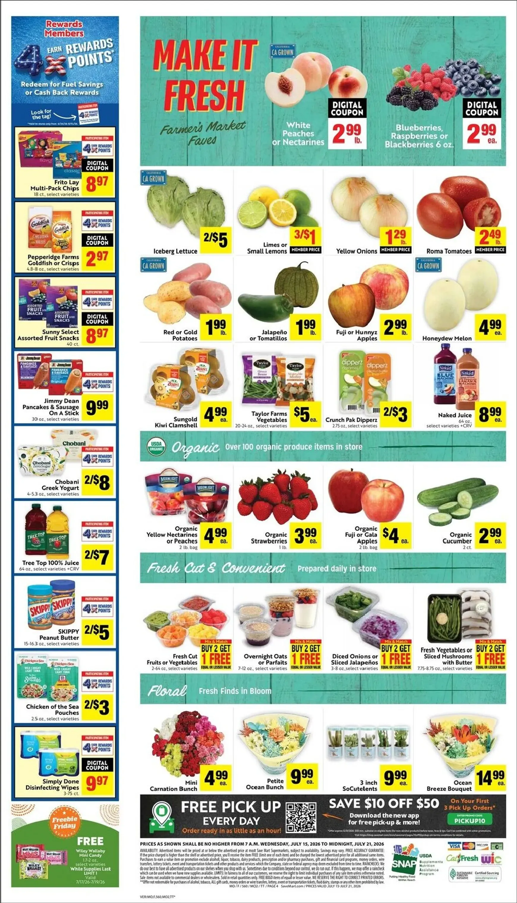 Weekly ad Save Mart Brochure from July 15 to July 21 2026 - Page 4