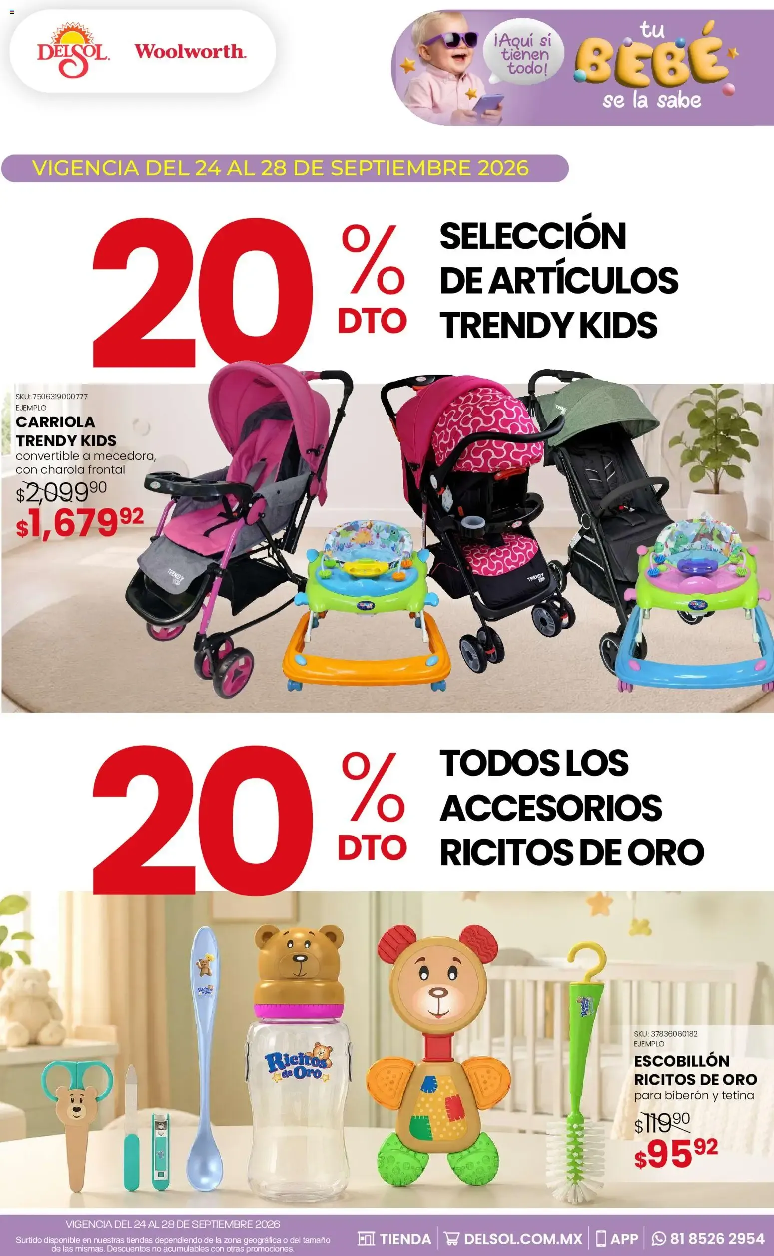 Catálogo de Tu Bebé se la Sabe 24 de septiembre al 28 de septiembre 2026 - Pagina 14