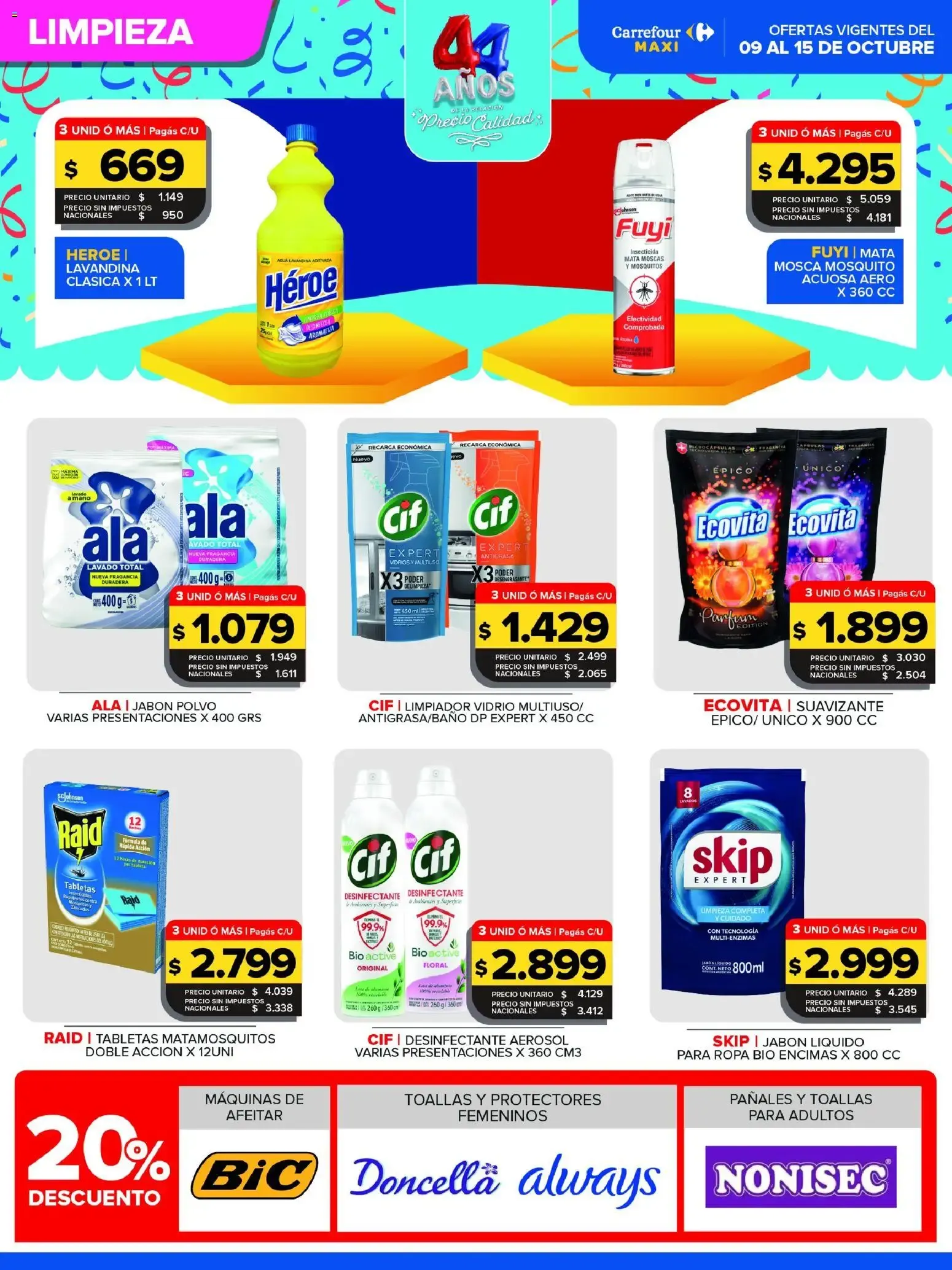 Ofertas de Carrefour Maxi catálogo del 09/10/2026 - 15/10/2026 9 de octubre al 15 de octubre 2026 - Página 8 del catálogo
