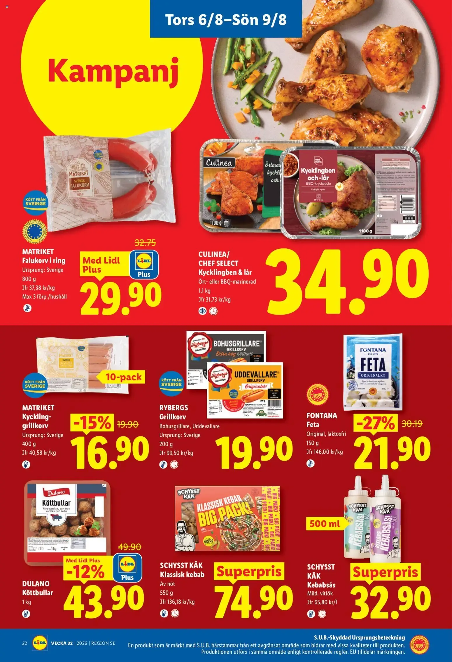 Lidl erbjudanden från 03/08/2026 - 09/08/2026 > Reklamblad nuvarande rabatter från 3 augusti till 9 augusti 2026 - Reklamblad sidor 25
