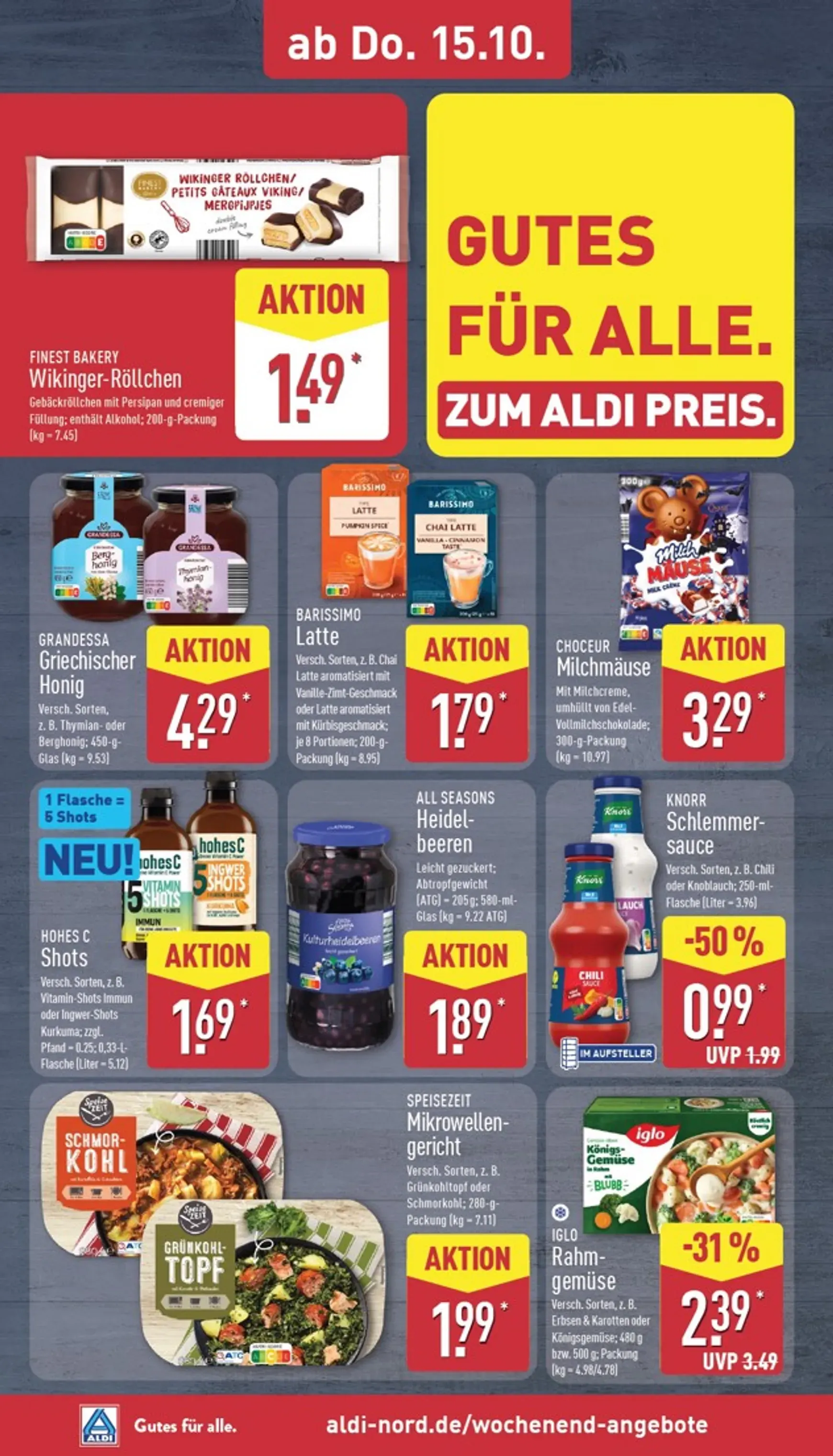 GUTES FÜR ALLE. von 12. Oktober bis 17. Oktober 2026 - Prospekt seite 32
