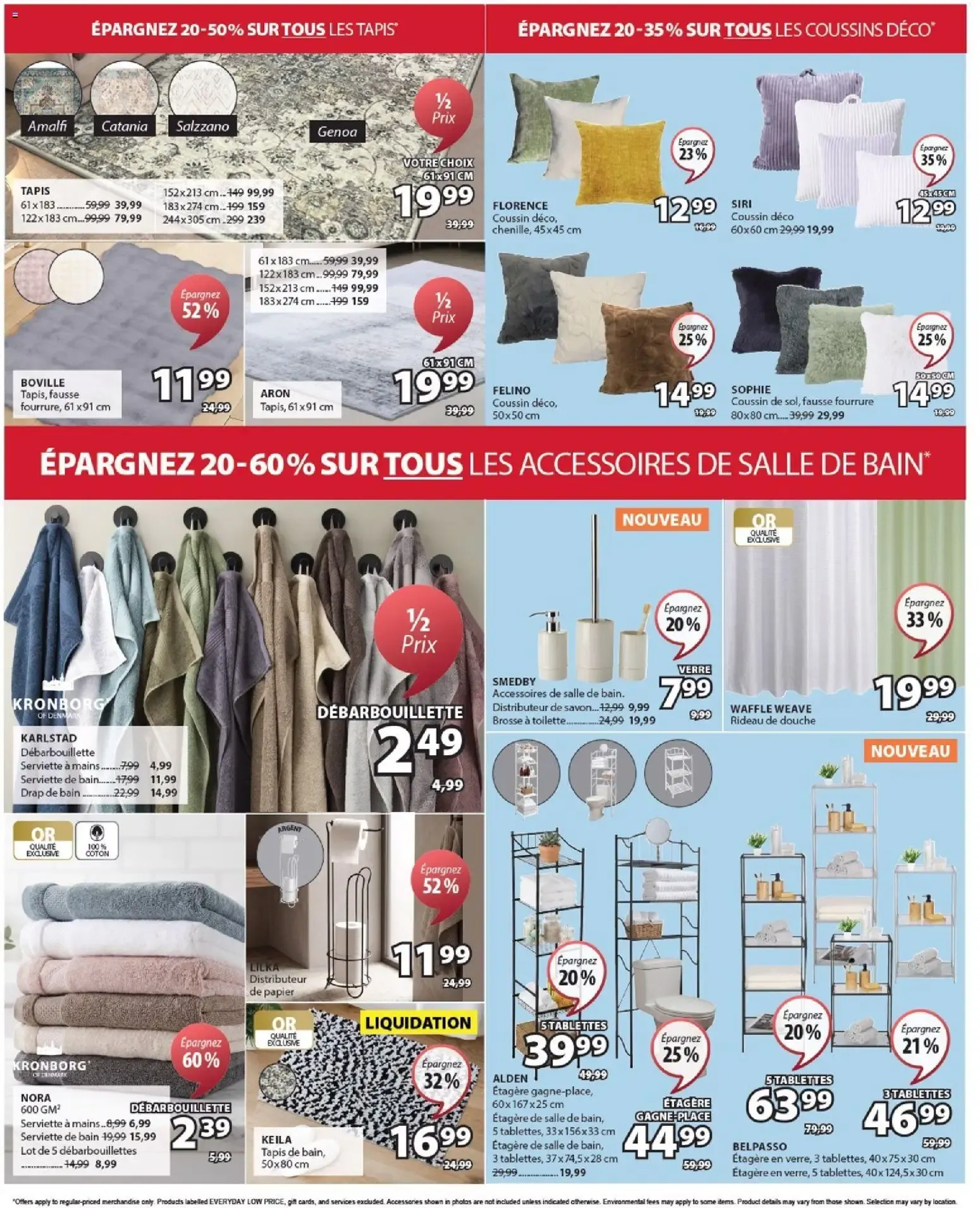 JYSK - Soldes de la Fête du Travail: Épargnez 20-60% from August 27 to September 9 2026 - flyer page 19