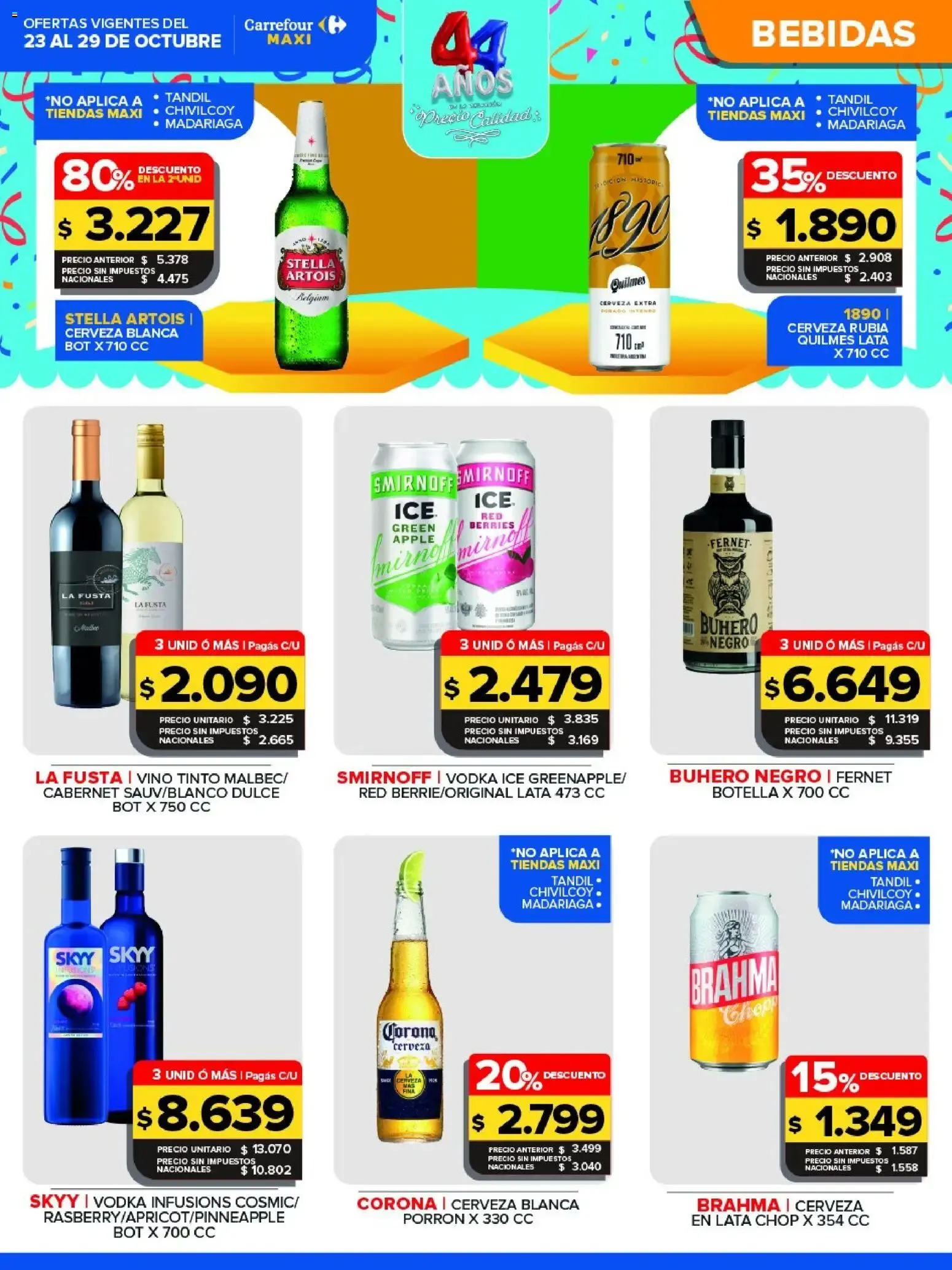 Ofertas de Carrefour Maxi catálogo del 23/10/2026 - 29/10/2026 23 de octubre al 29 de octubre 2026 - Página 4 del catálogo