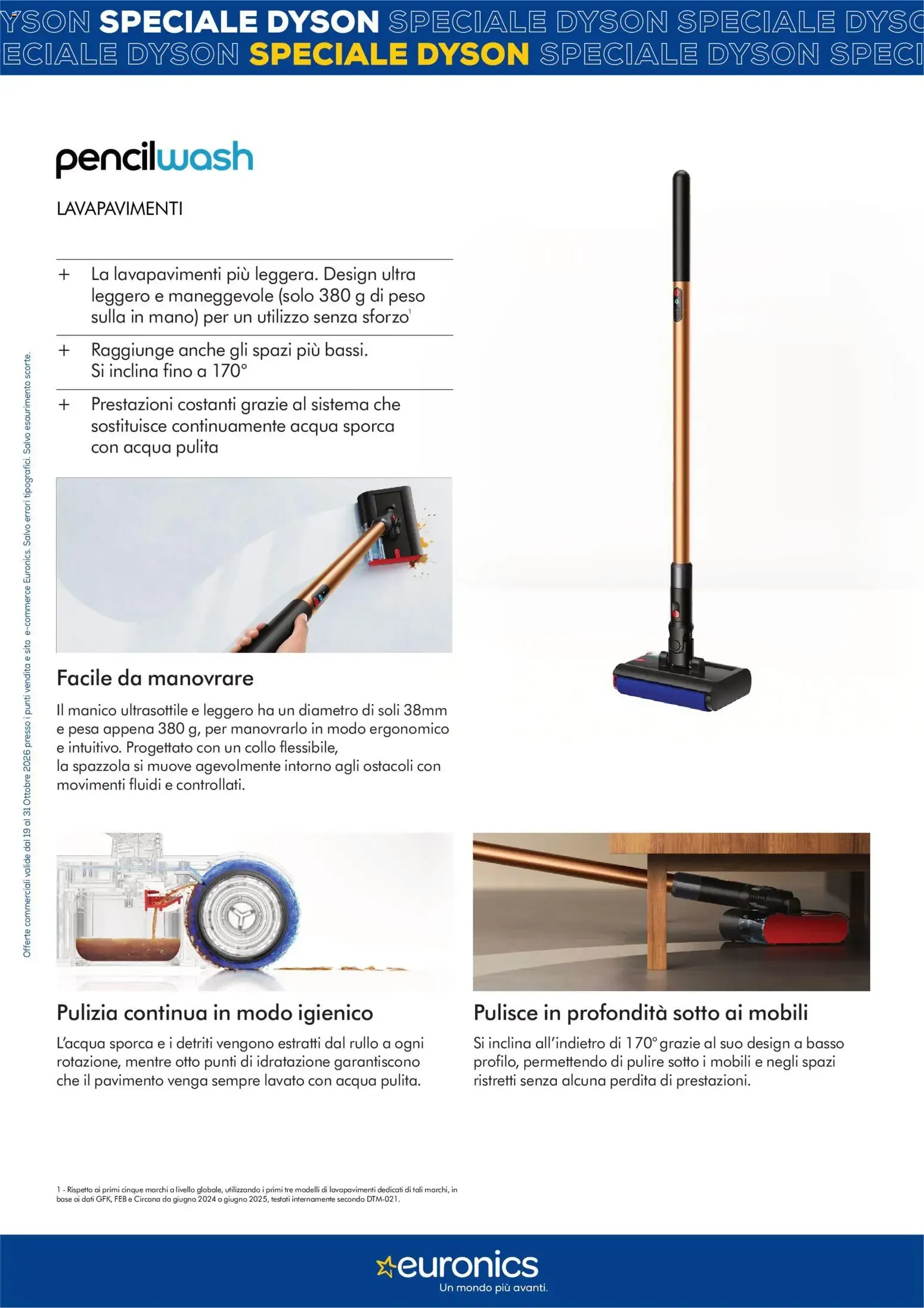 Euronics Tech: Speciale Dyson da 19 ottobre a 31 ottobre di 2026 - Pagina del volantino 3
