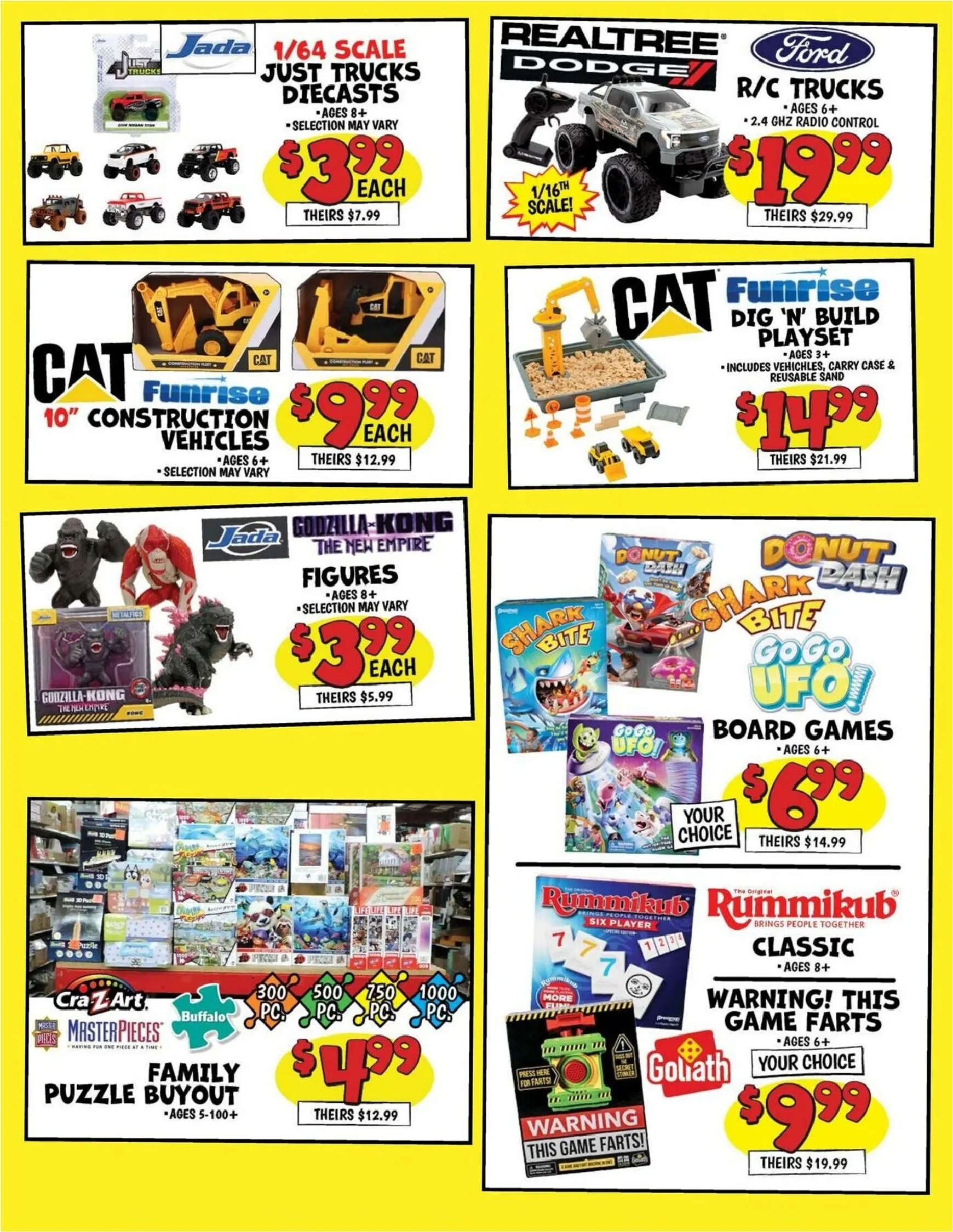 Weekly ad Brand Name Toys at Ollie's Prices from October 6 to October 13 2026 - Page 4
