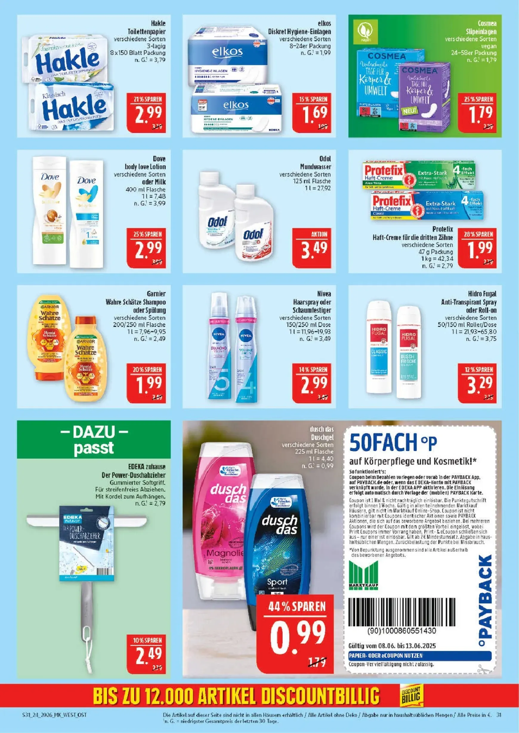 Marktkauf Prospekt – von Montag 08.06.2026 bis Samstag 13.06.2026 von 8. Juni bis 13. Juni 2026 - Prospekt seite 31