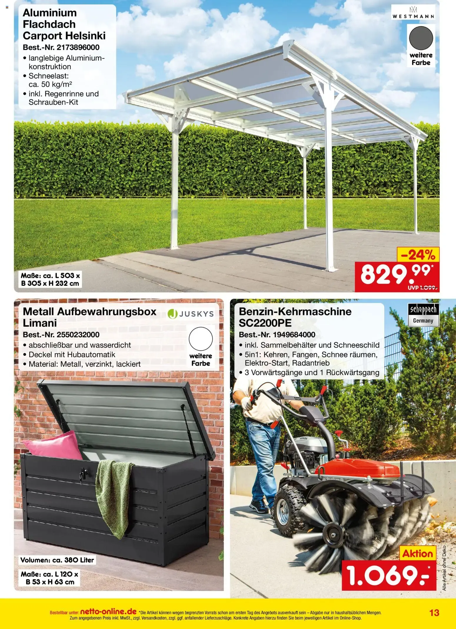 Netto Marken-Discount Online-Angebote Oktober (ab 01.10.2026) » Angebote van 1 oktober tot 31 oktober 2026 - Folder pagina 13