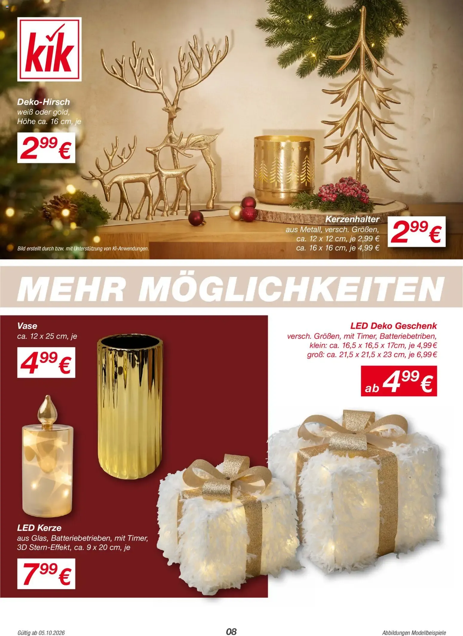 MEHR FAMILIEN- MOMENTE. von 5. Oktober bis 2. November 2026 - Prospekt seite 8