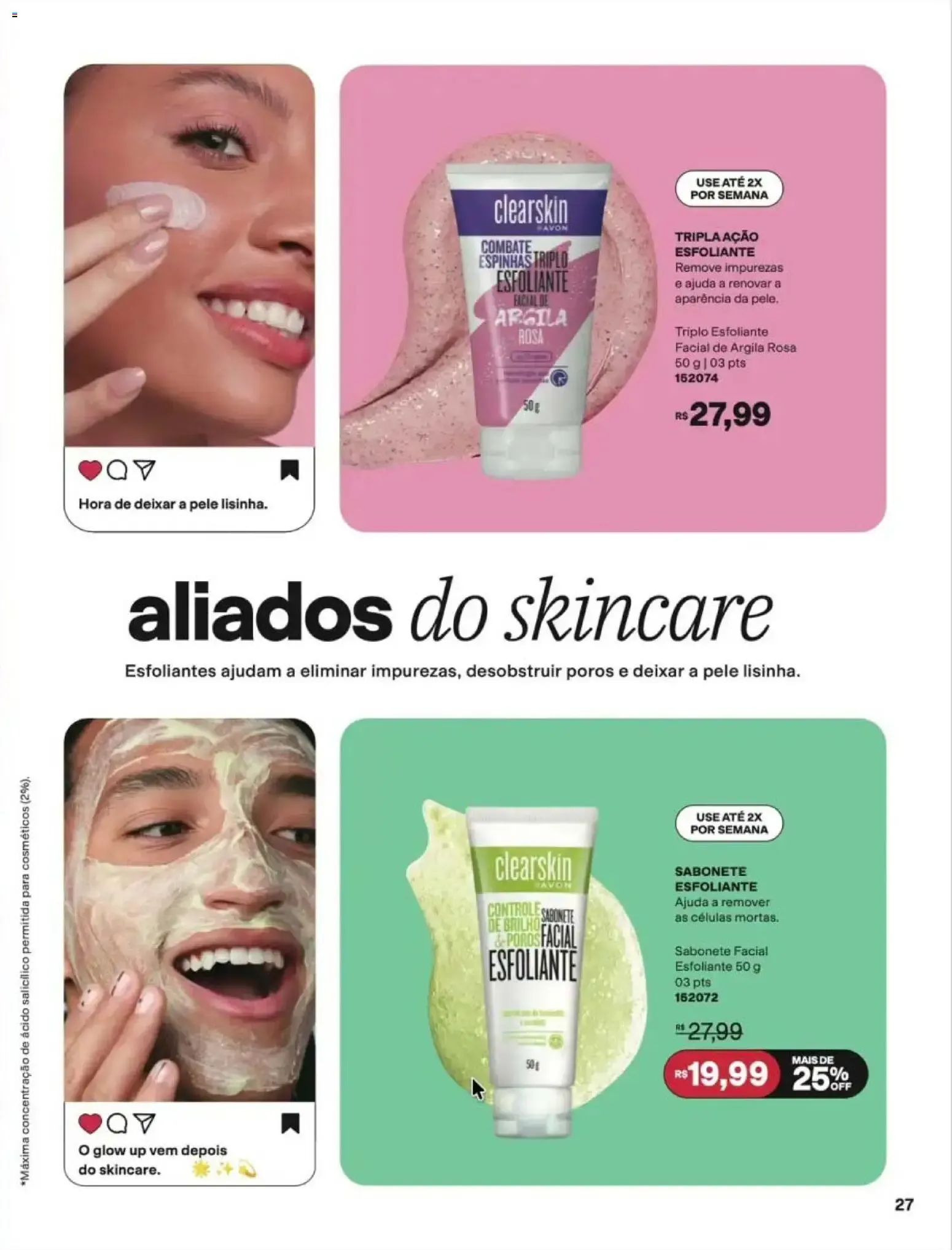 Encarte de Revista Avon - Chegou Renew Menopro - Ciclo 16/2026 12 de outubro até 2 de novembro 2026 - Pagina 27