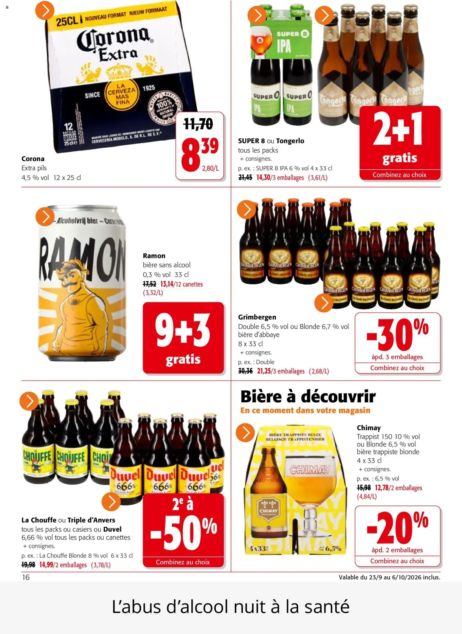 Colruyt catalogue à partir du 23/09/2026 - promo en ligne du 23 septembre au 6 octobre 2026 - Catalogue page 16