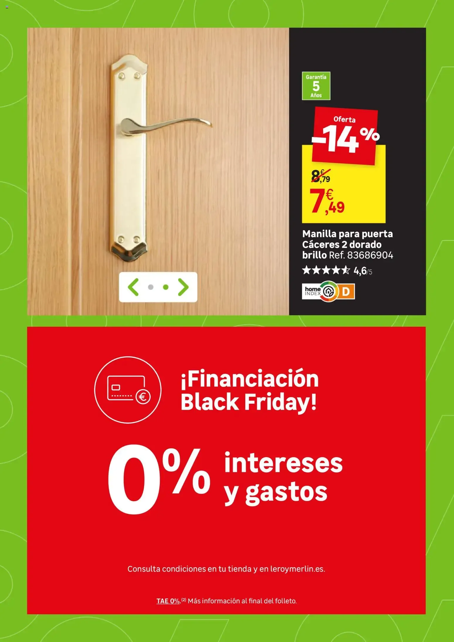 Catálogo de Leroy Merlin BLACK FRIDAY folleto de 20/10/2026 20 de octubre al 16 de noviembre 2026 - Página 43
