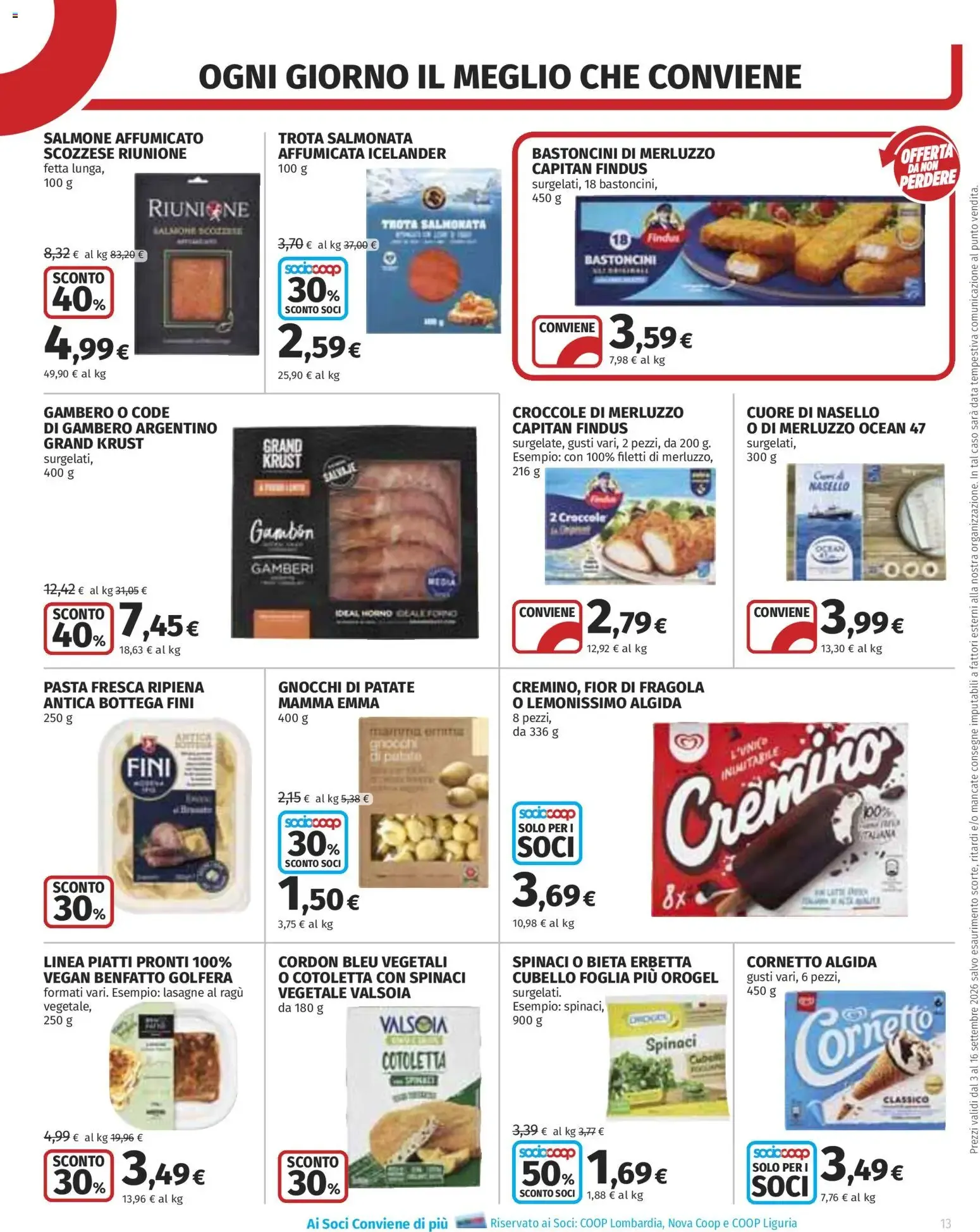 Volantino COOP Anteprima dal 03/09/2026 > NUOVO Promozioni da 3 settembre a 16 settembre di 2026 - Pagina del volantino 13