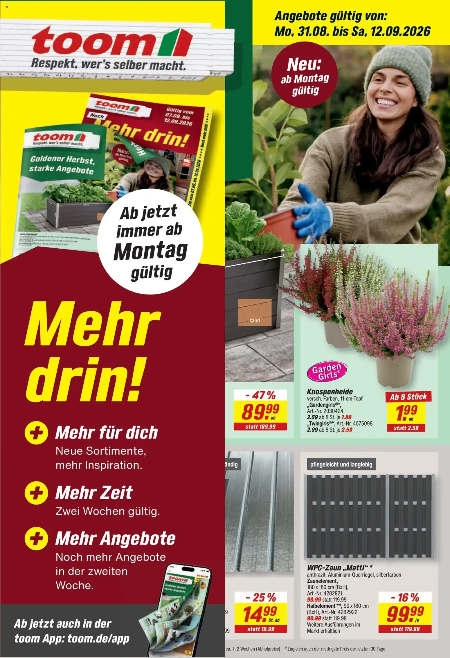 Mehr drin! von 31. August bis 12. September 2026 - Prospekt seite 1