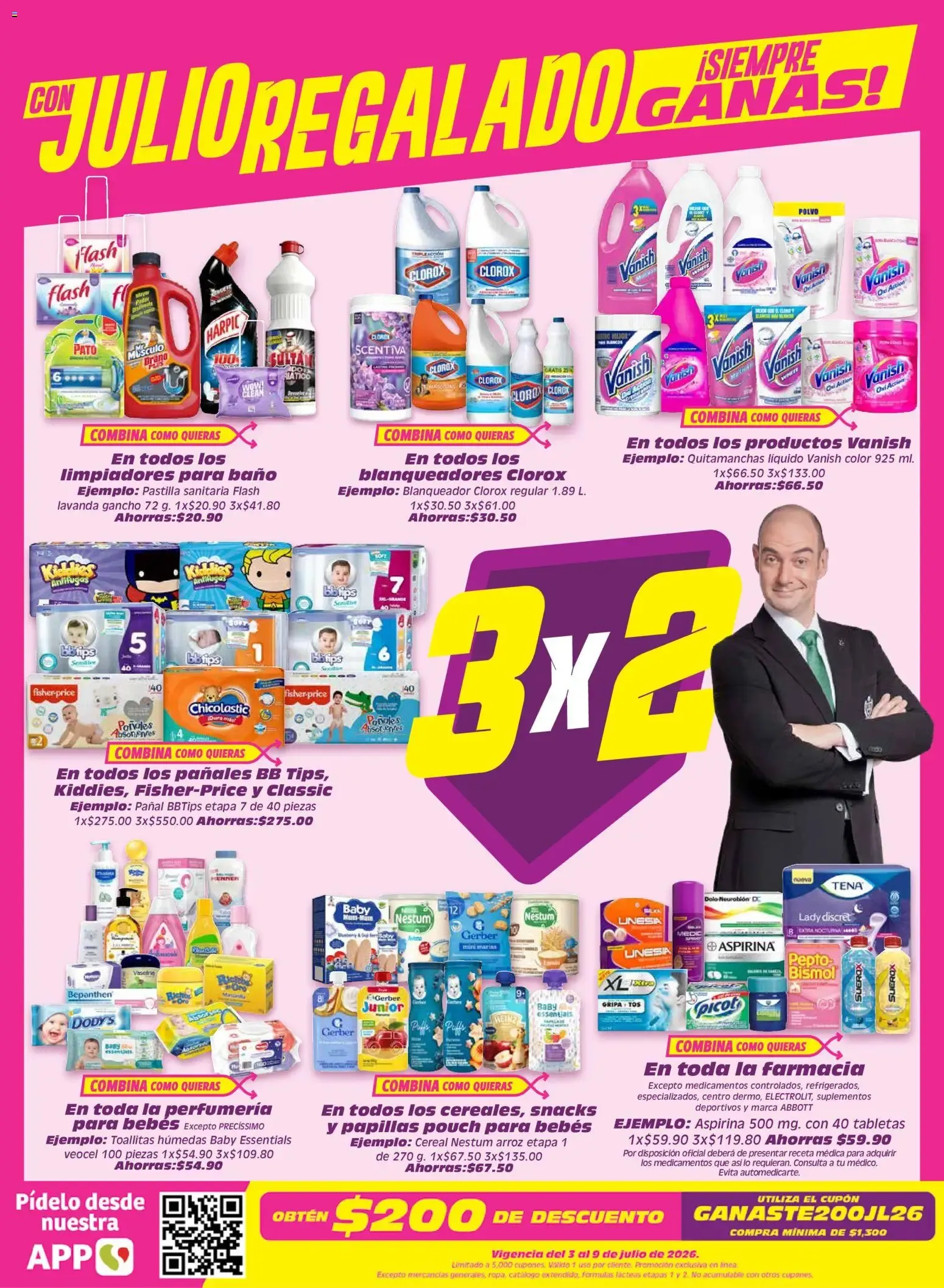 Catálogo de Julio Regalado en Soriana Hiper 3 de julio al 9 de julio 2026 - Pagina 3