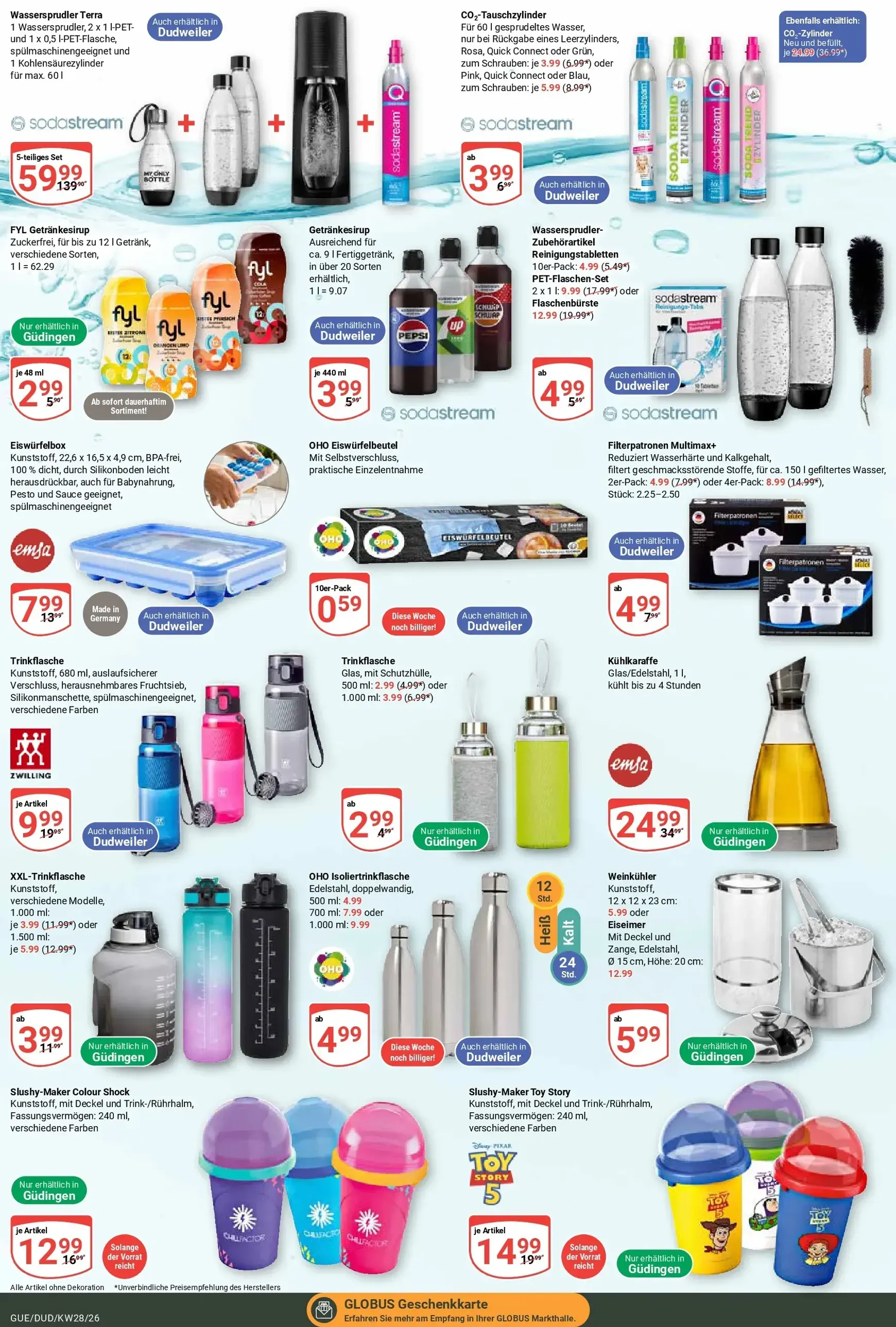 Globus - Wochenangebote Prospekt – von Montag 06.07.2026 bis Samstag 11.07.2026 von 6. Juli bis 11. Juli 2026 - Prospekt seite 26