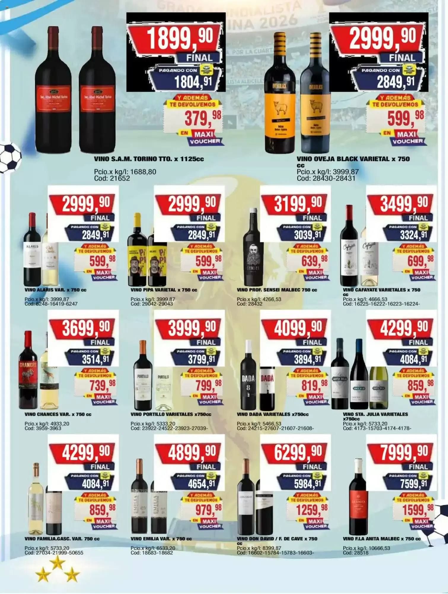 Ofertas de Brochure Supermercado Mayorista Maxiconsumo 13 de julio al 19 de julio 2026 - Página 23 del catálogo