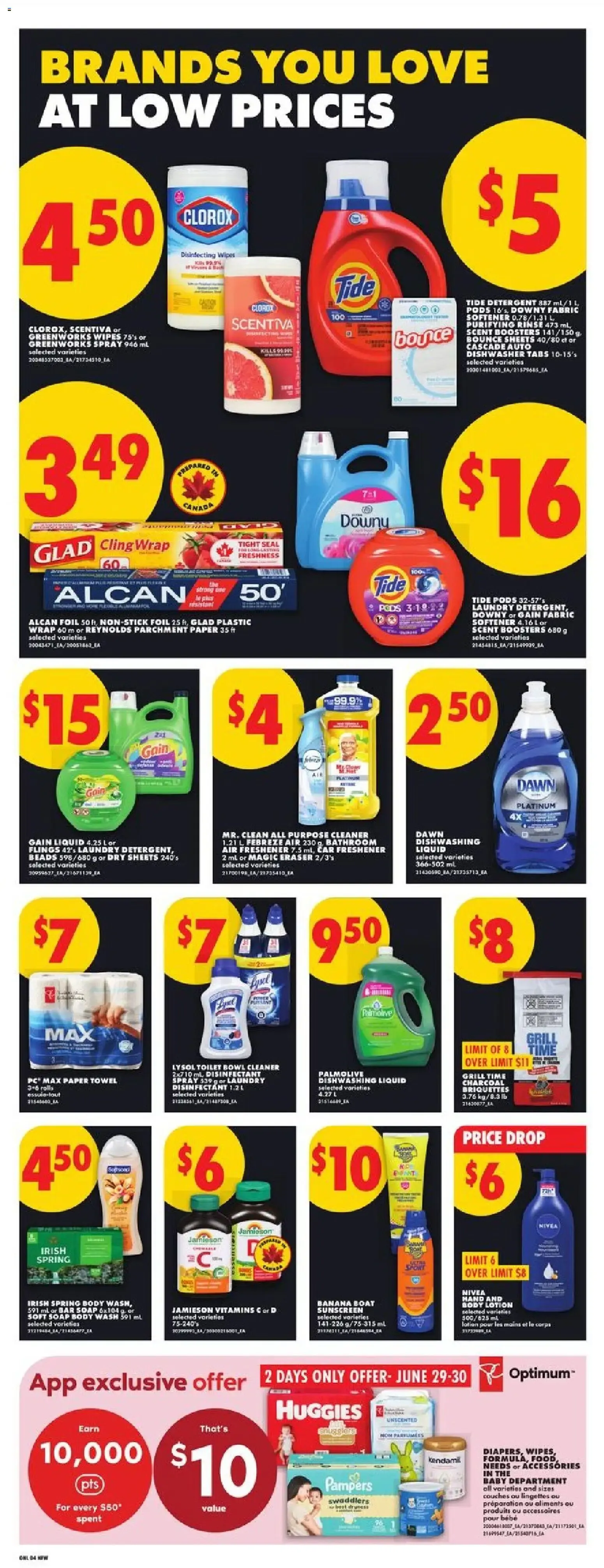 No Frills Happy Canada Day! Grand Opening Deals Event from June 25 to July 1 2026 - flyer page 8