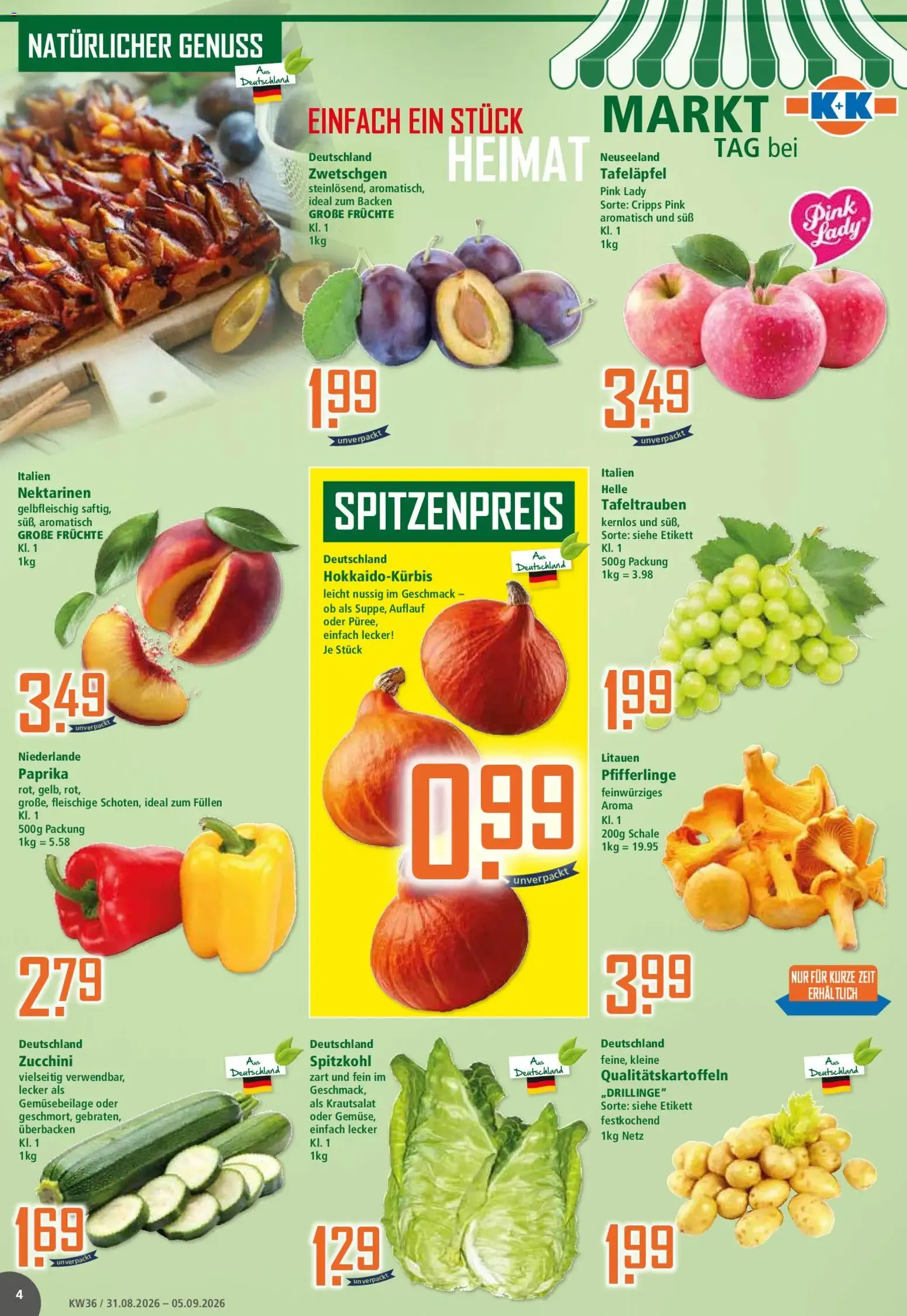 Klaas & Kock Prospekt (ab 31.08.2026) zum Blättern von 31. August bis 5. September 2026 - Prospekt seite 4