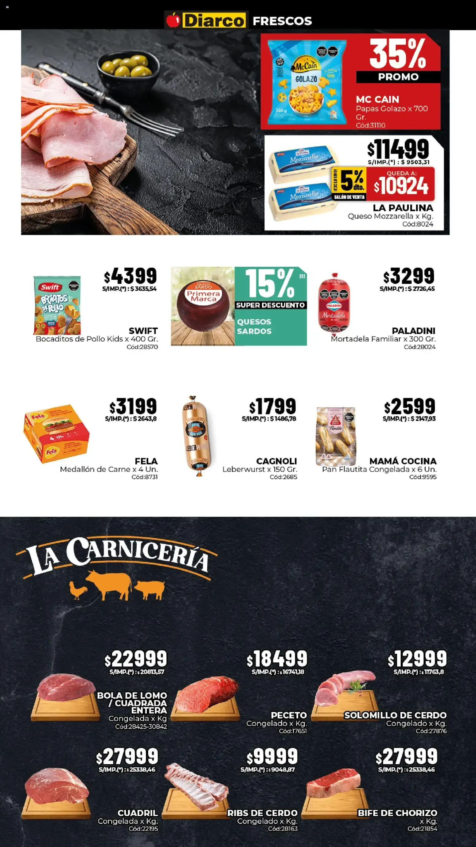 Ofertas de Diarco: ¡TODOS PUEDEN COMPRAR POR UNIDAD O CANTIDAD! 29 de junio al 3 de julio 2026 - Página 10 del catálogo