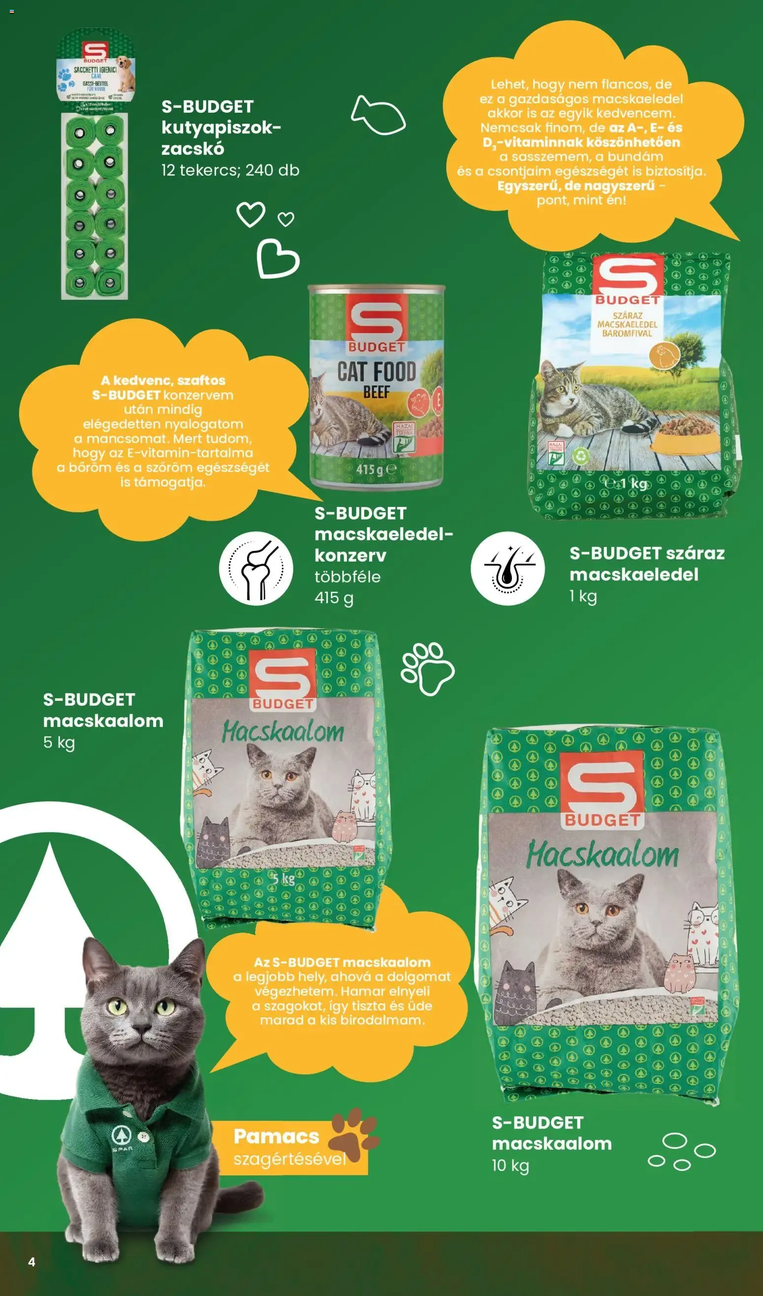 Katalógus Spar Állateledel katalógus - 2026.09.01.-tól szeptember 1.-tól október 31.-ig 2026. - Oldal 4