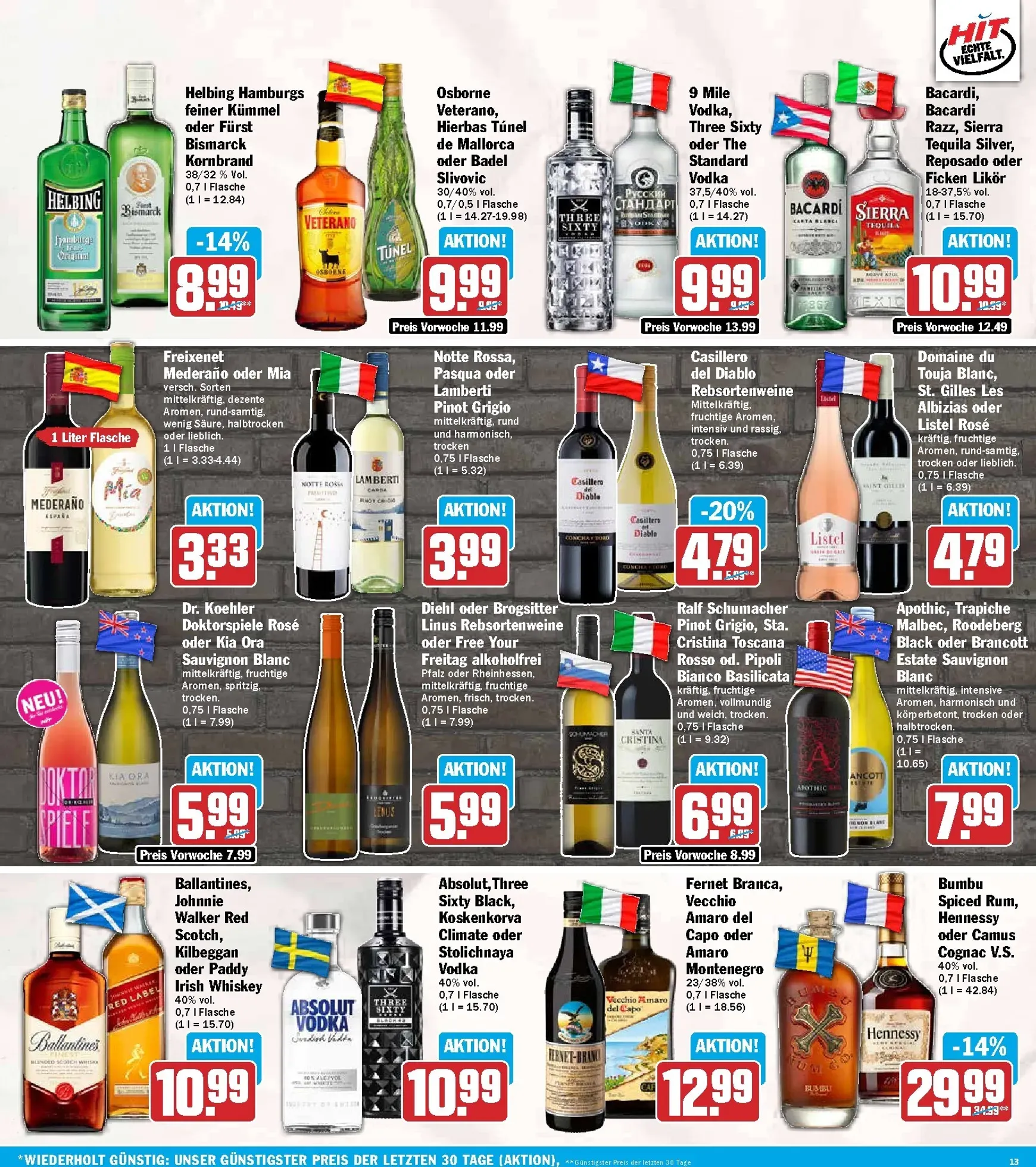 Hit Prospekt – von Montag 15.06.2026 bis Samstag 20.06.2026 von 15. Juni bis 20. Juni 2026 - Prospekt seite 13