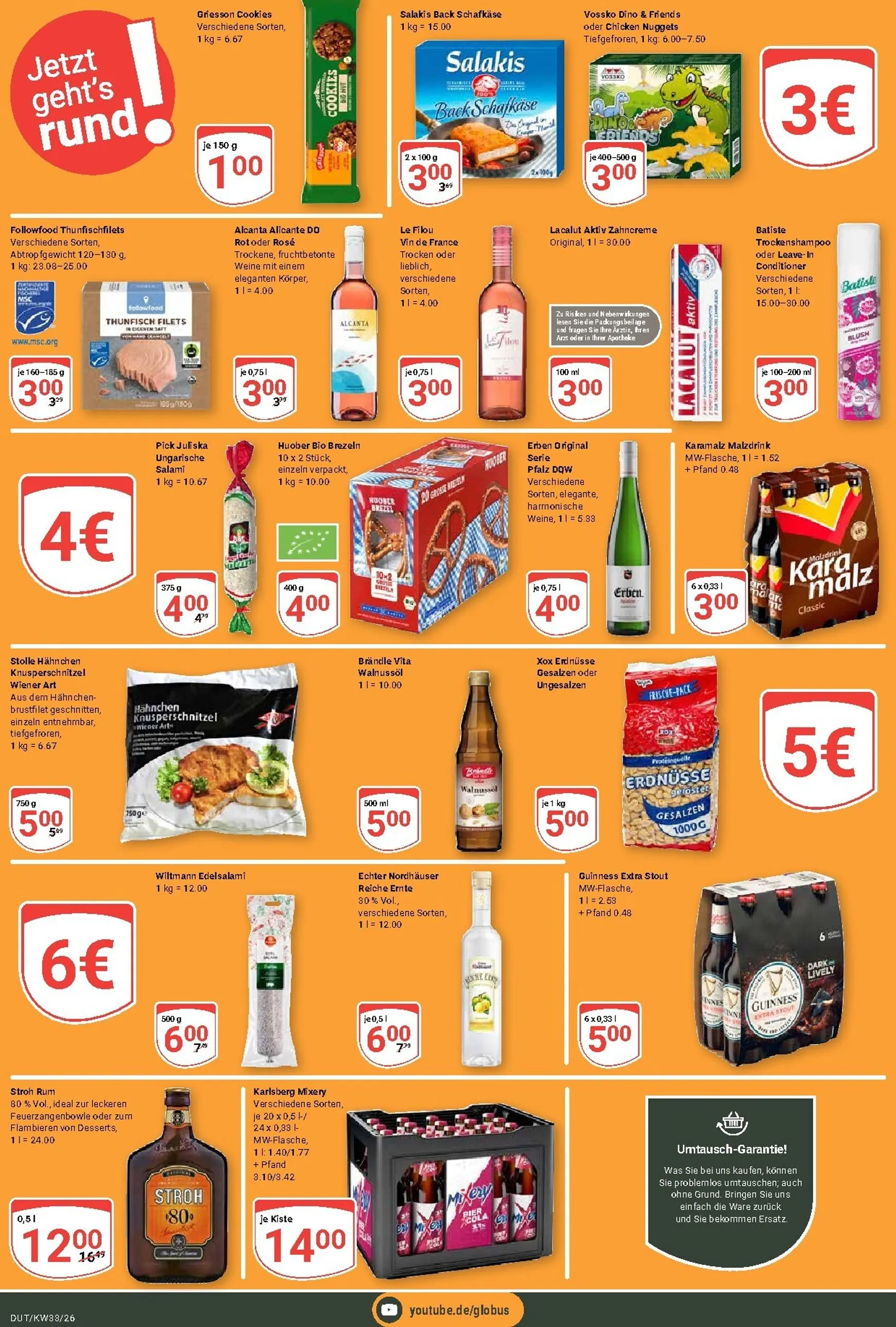 Globus - Dutenhofen Prospekt nächste Woche – von Montag 10.08.2026 bis Samstag 15.08.2026 von 10. August bis 15. August 2026 - Prospekt seite 23