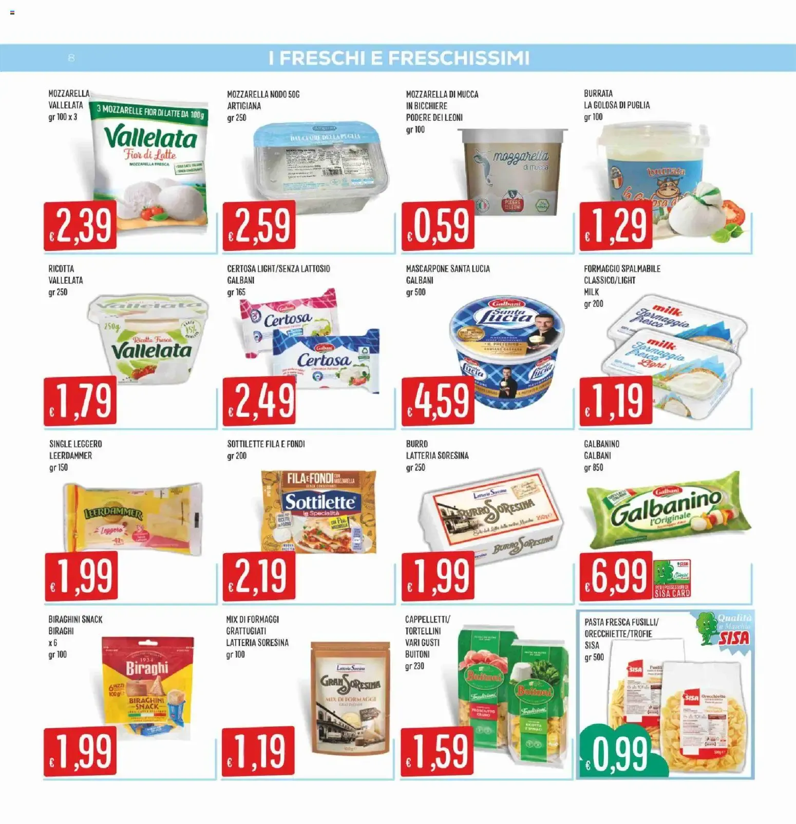 Nuovo SISA volantino Mercadò dal 09/07/2026 > offerte anteprima 🛍️ da 9 luglio a 22 luglio di 2026 - Pagina del volantino 8