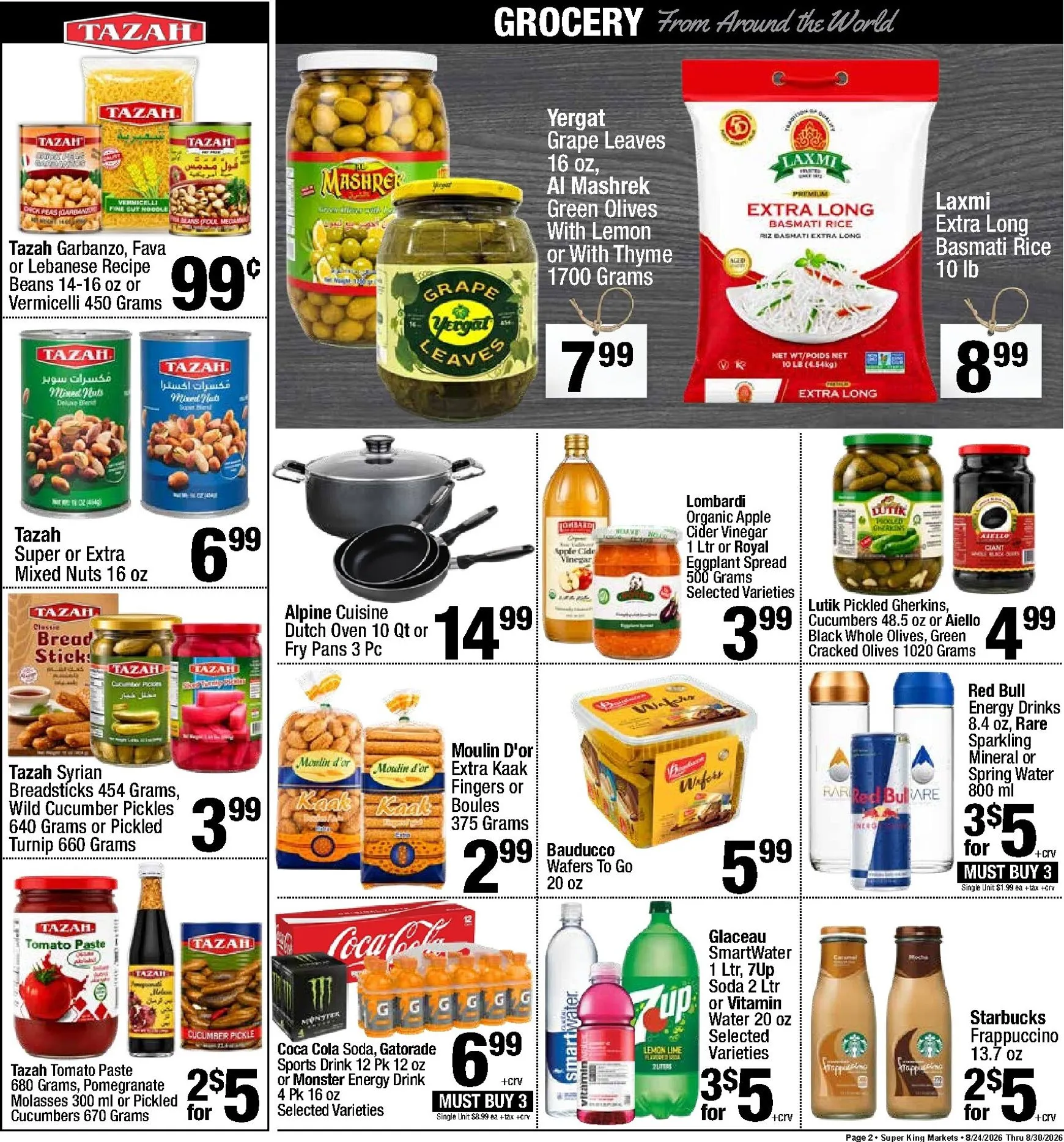 Weekly ad Current Super King leaflet valid from Monday 08/24/2026 to Sunday 08/30/2026 from August 24 to August 30 2026 - Page 2