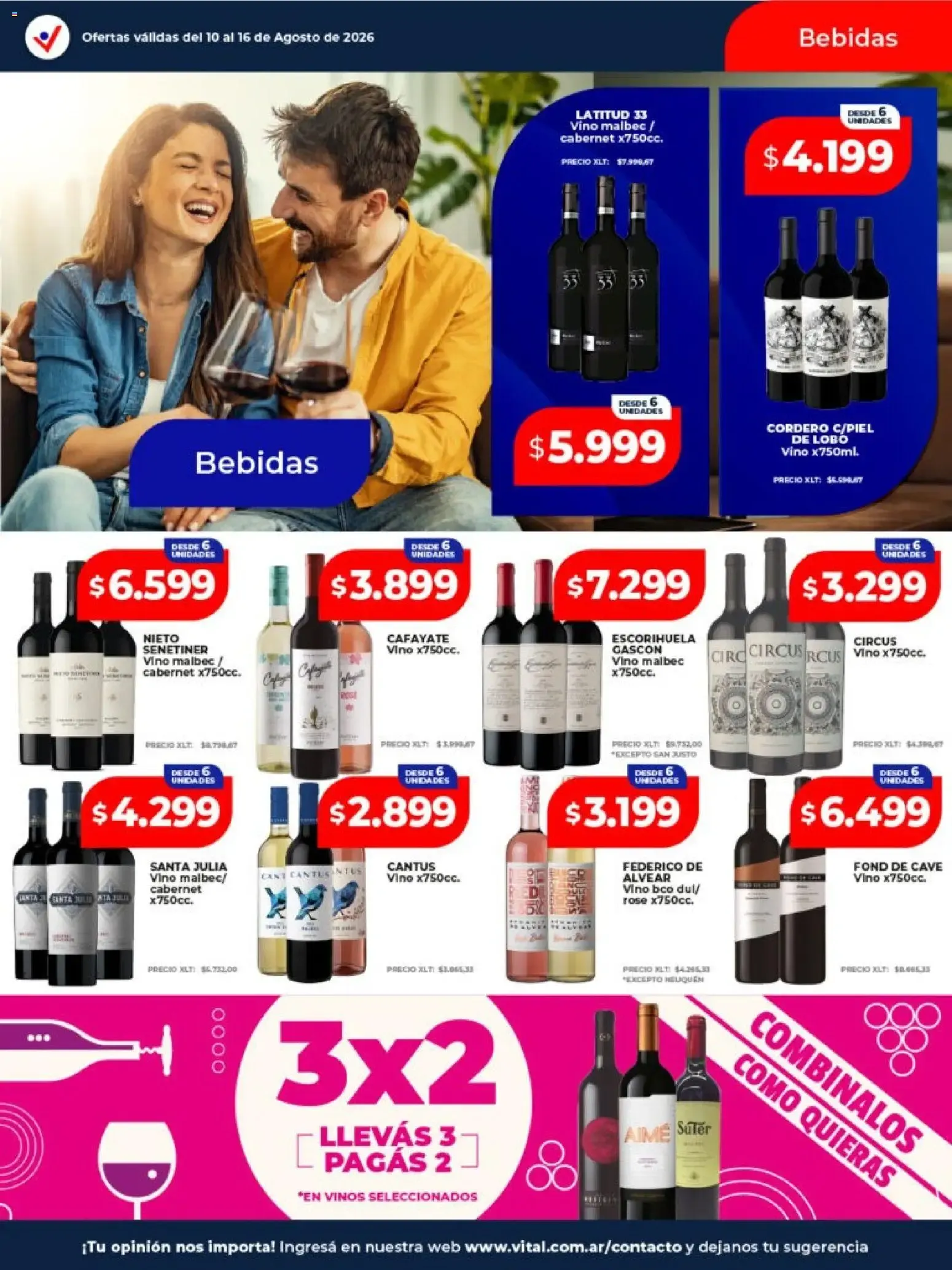 Ofertas de Vital Supermayorista - Ofertas 10 de agosto al 16 de agosto 2026 - Página 12 del catálogo