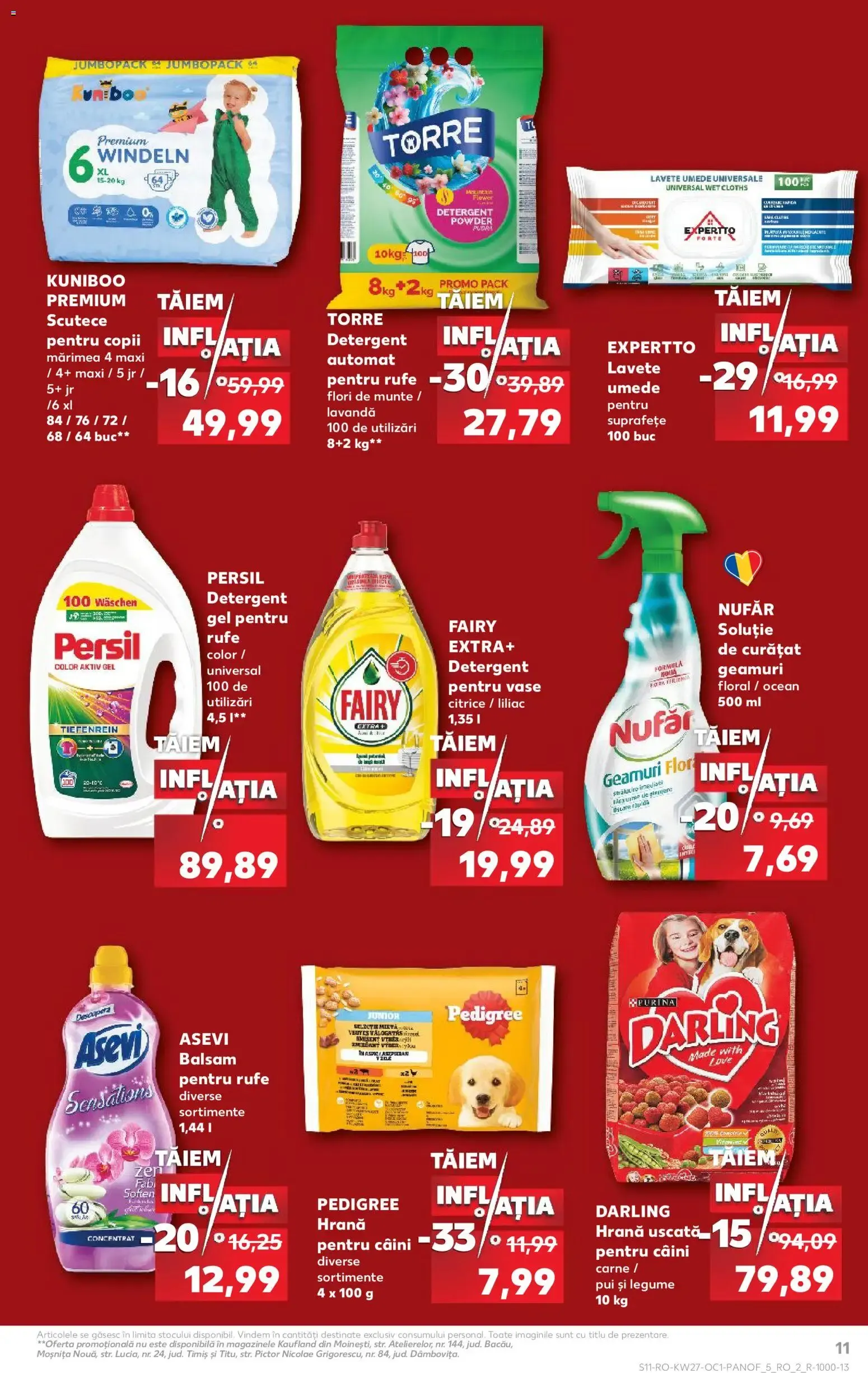 Catalog Kaufland Catalog Tăiem inflația 01.07.2026 - Revista si Oferta de la 1 iulie până la 4 august 2026 - Revista Pagina 11