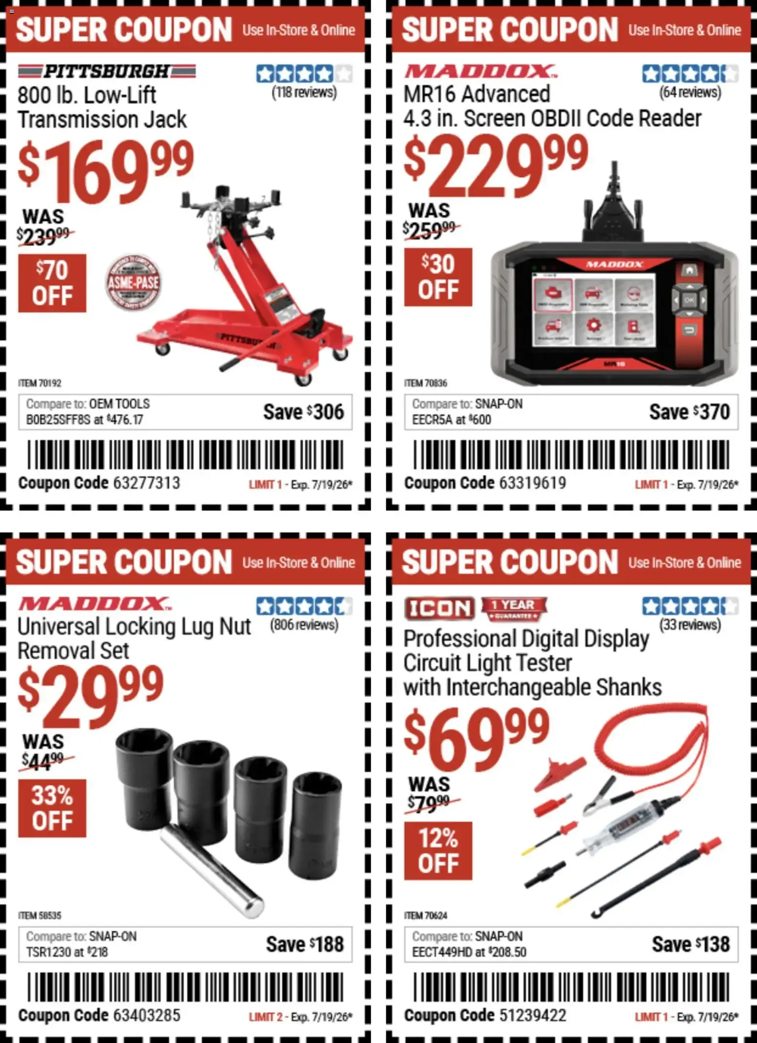 Weekly ad Super Cupones from July 6 to July 19 2026 - Page 28
