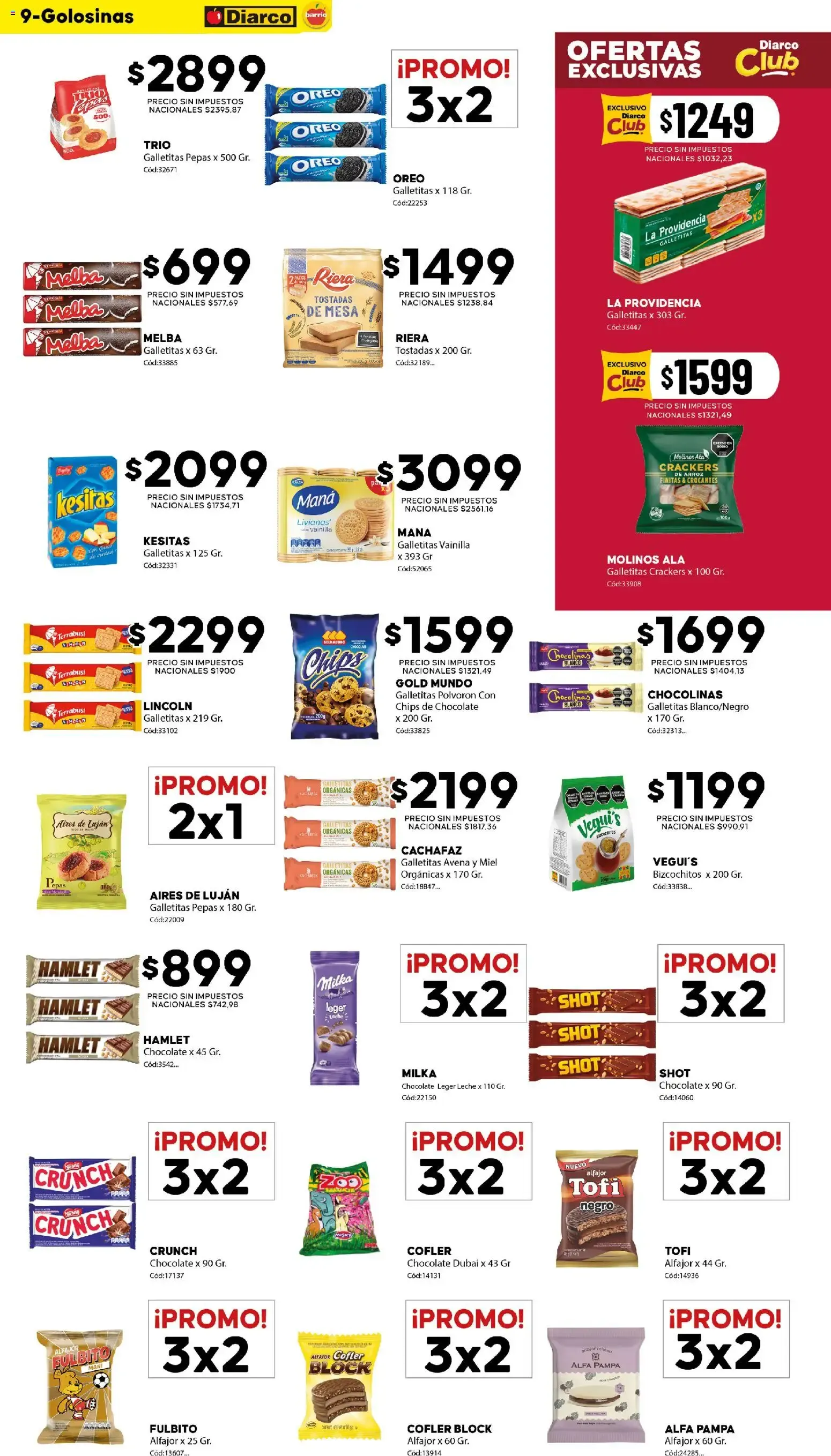 Ofertas de Diarco - Ofertas Diarco Barrio del 03/08/2026 - 07/08/2026 3 de agosto al 7 de agosto 2026 - Página 9 del catálogo